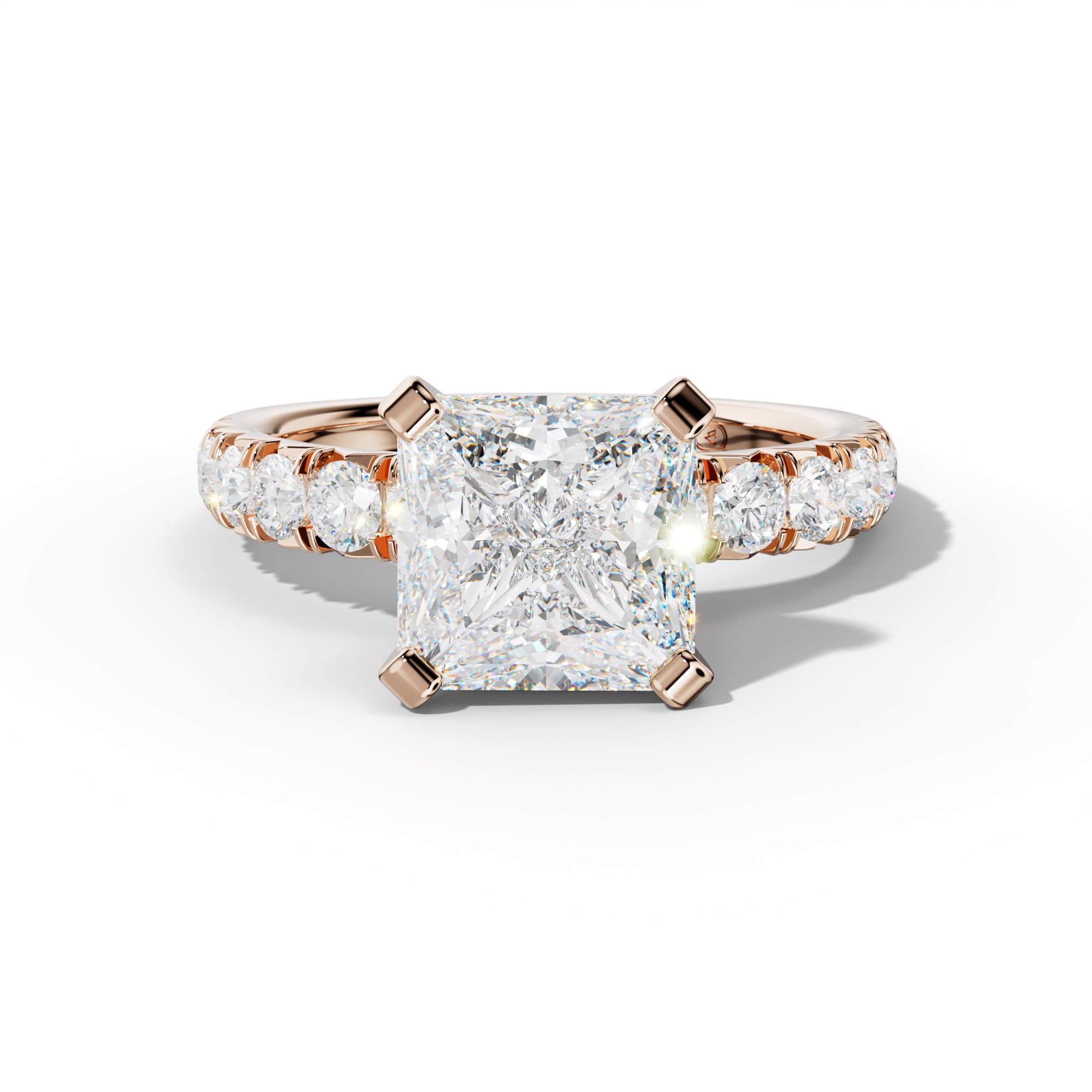 Kira Princess Cut  Engagement Ring