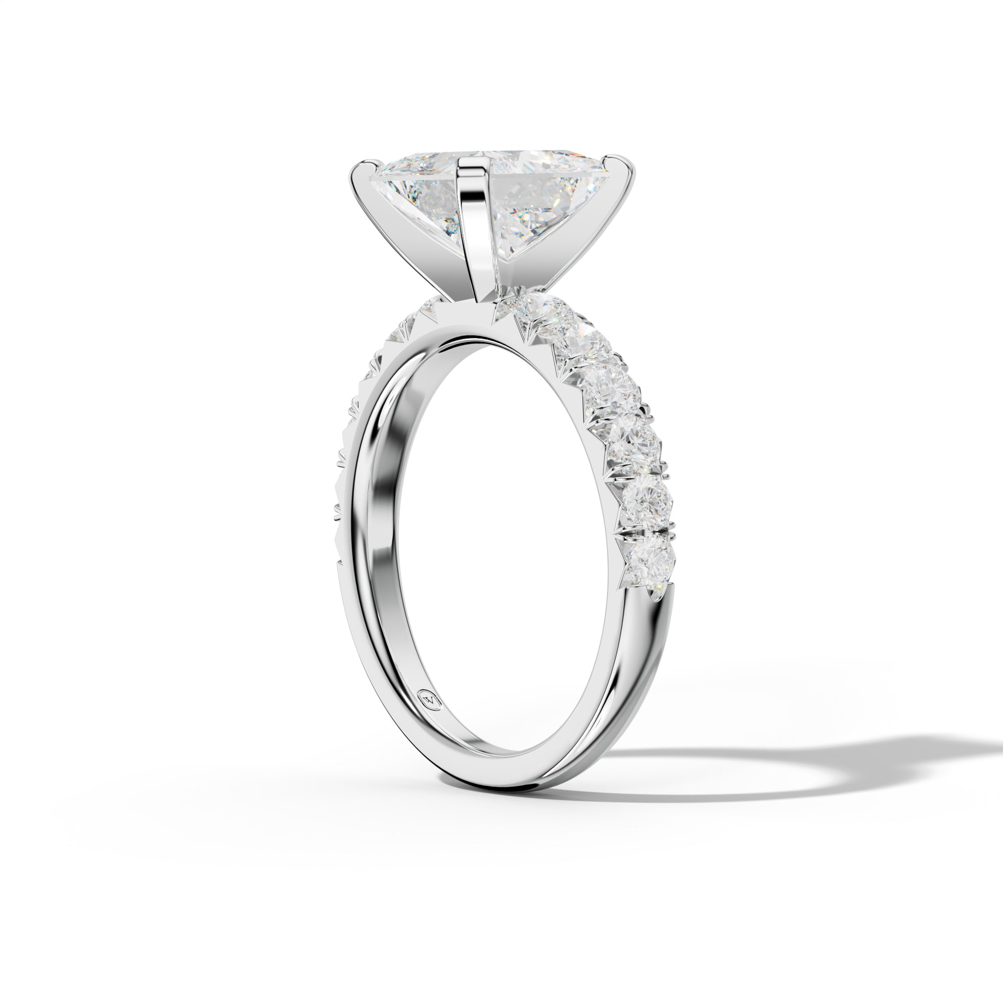 Kira Princess Cut  Engagement Ring