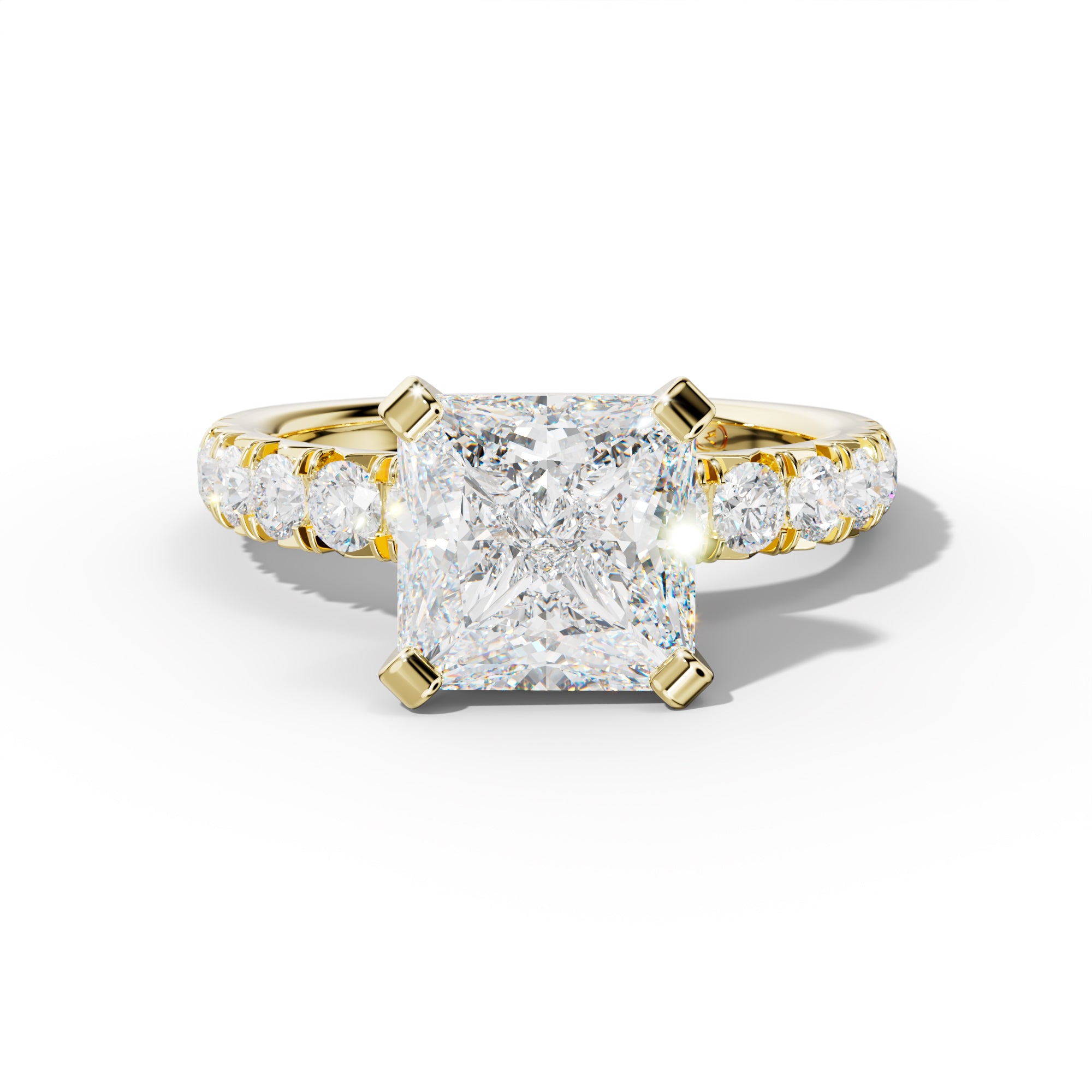 Kira Princess Cut  Engagement Ring