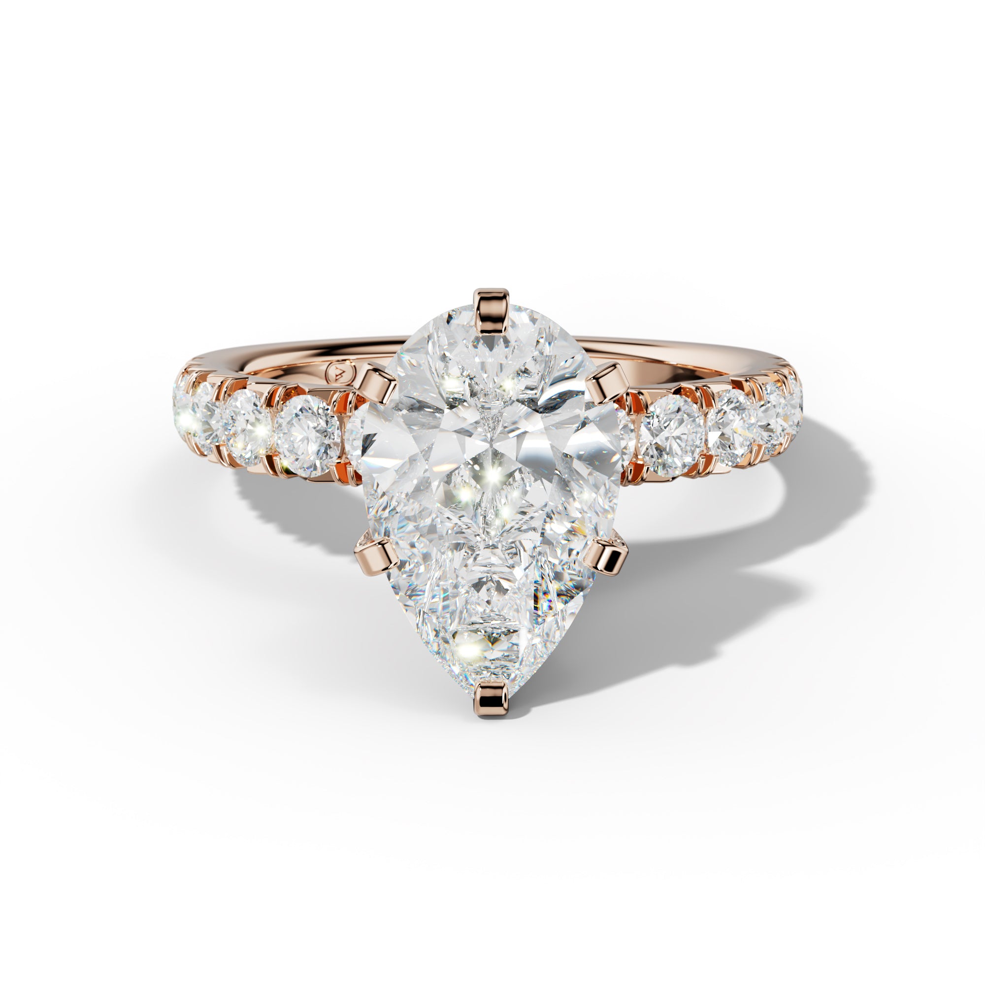 Kira Pear Shape Engagement Ring