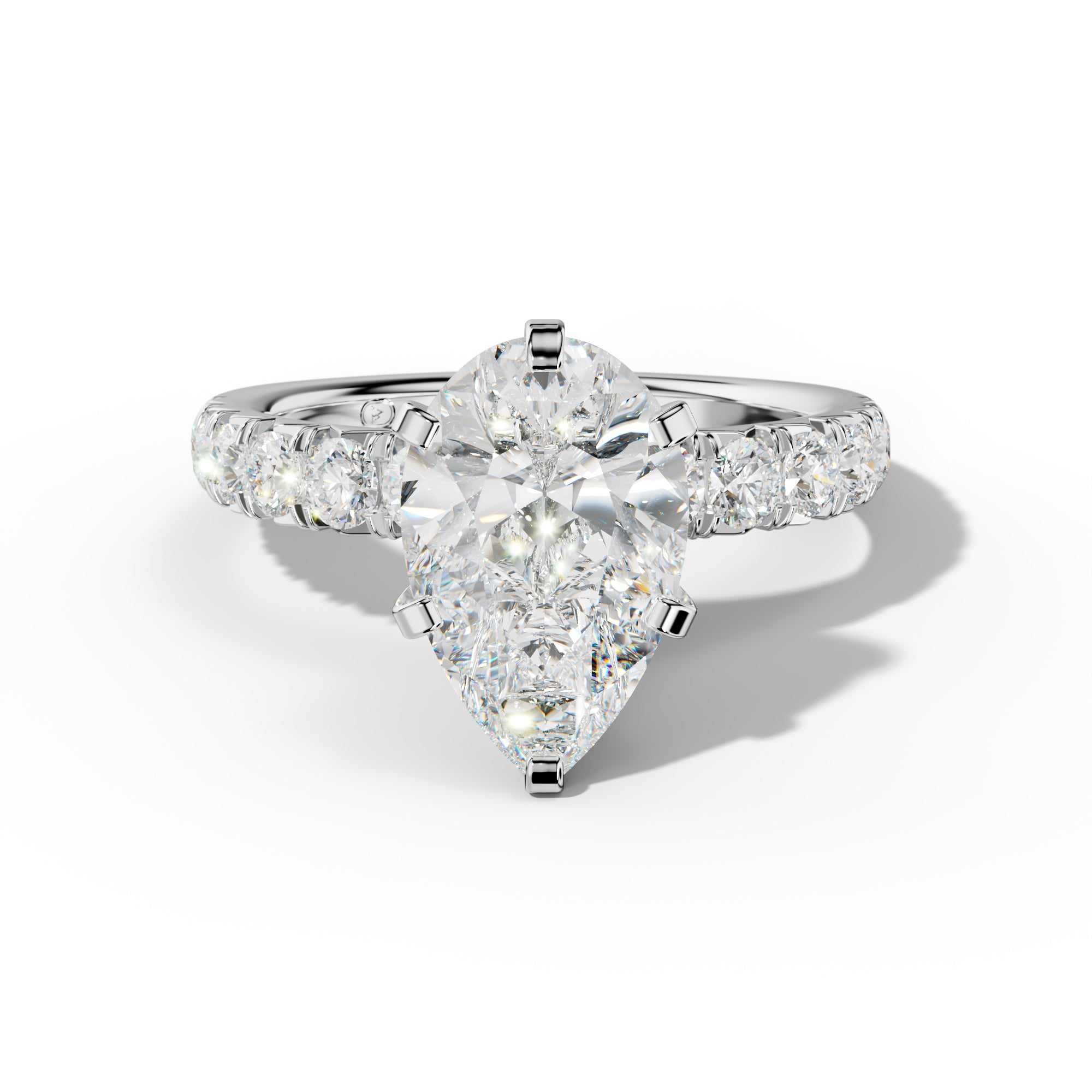 Kira Pear Shape Engagement Ring