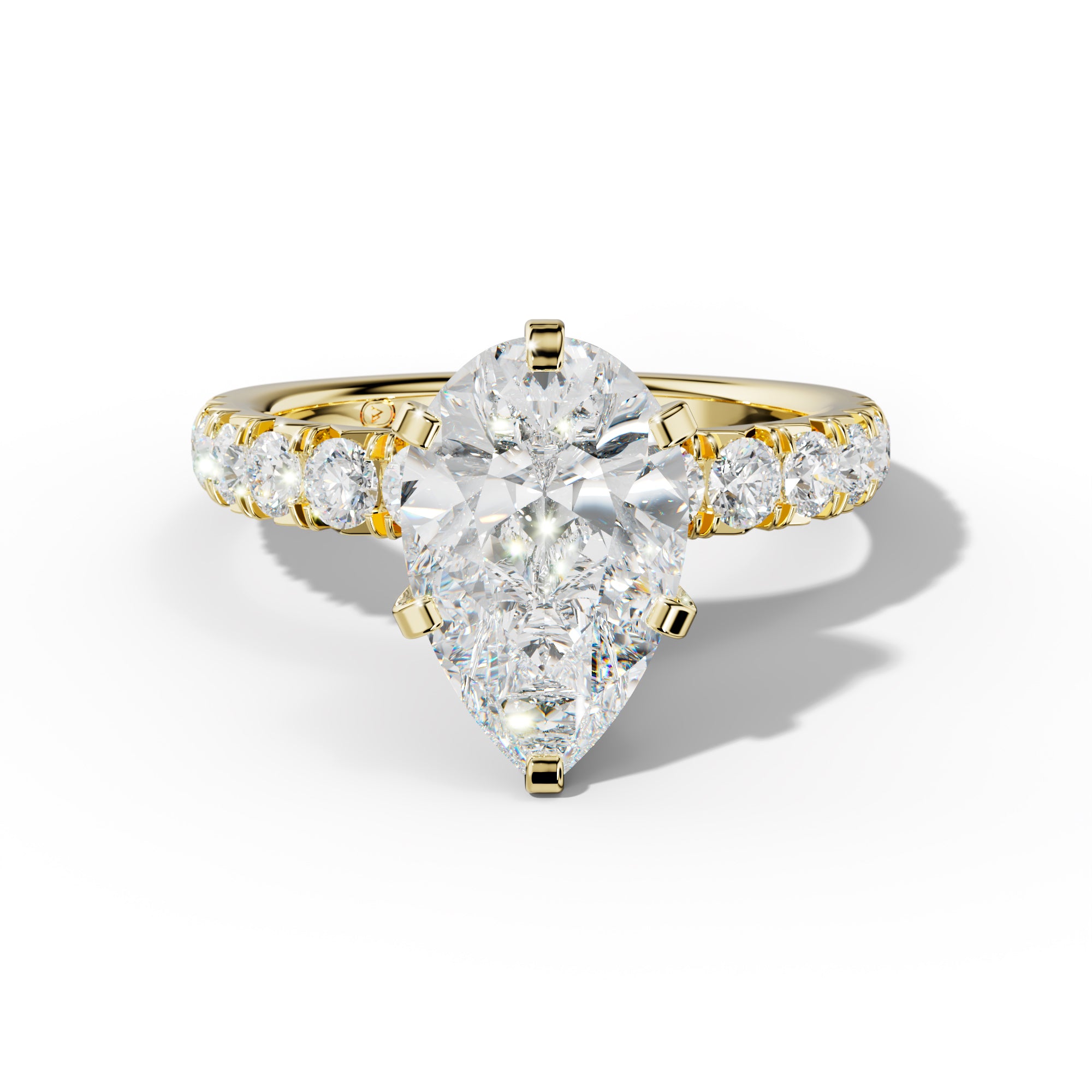 Kira Pear Shape Engagement Ring