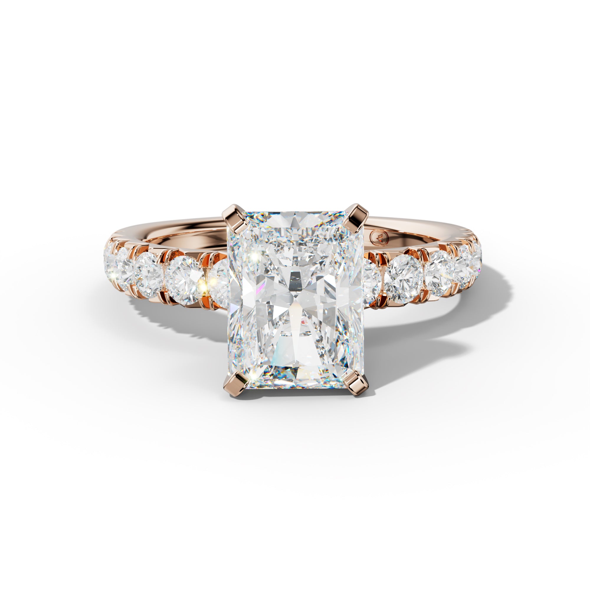 Kira Radiant Diamond  Engagement Ring