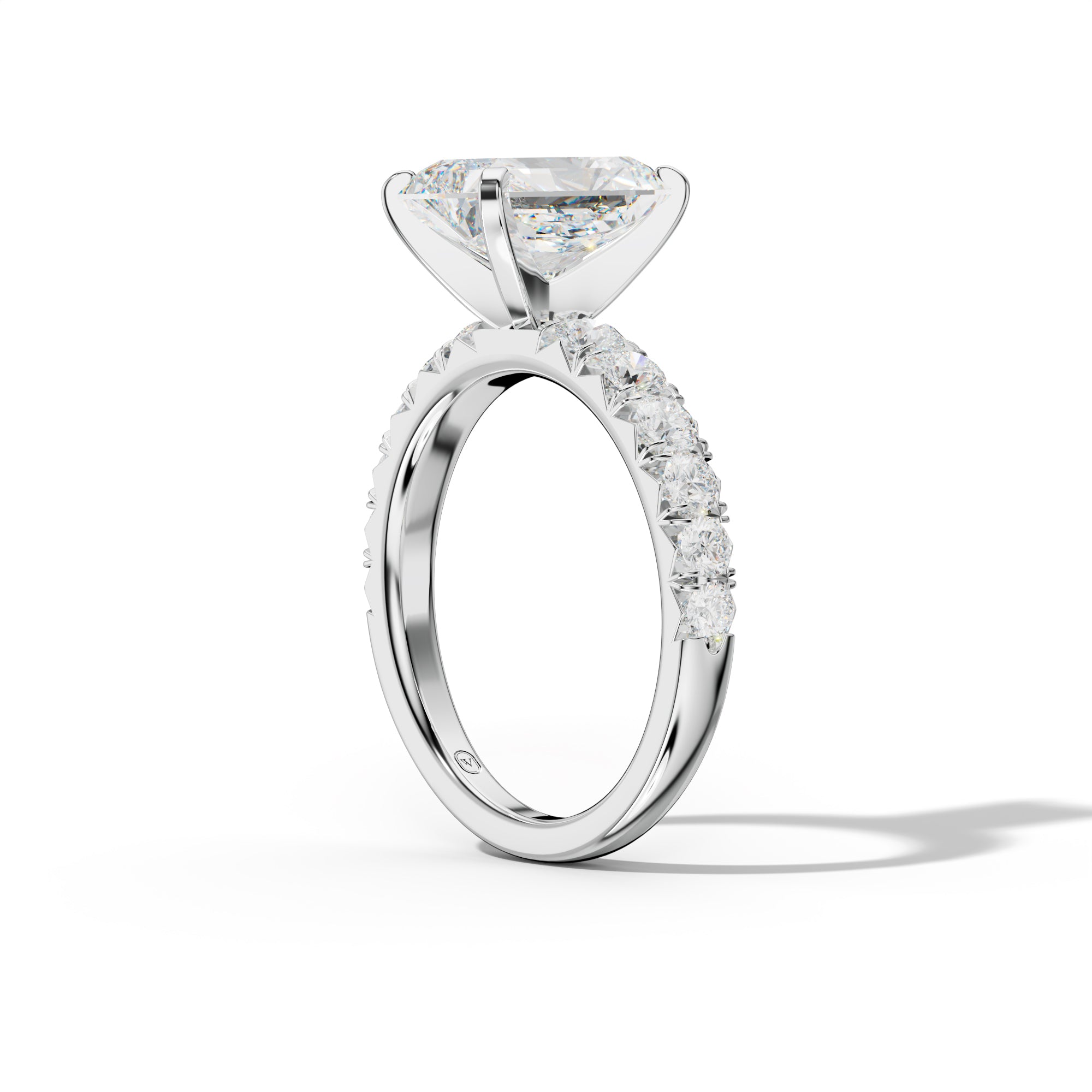 Kira Radiant Diamond  Engagement Ring