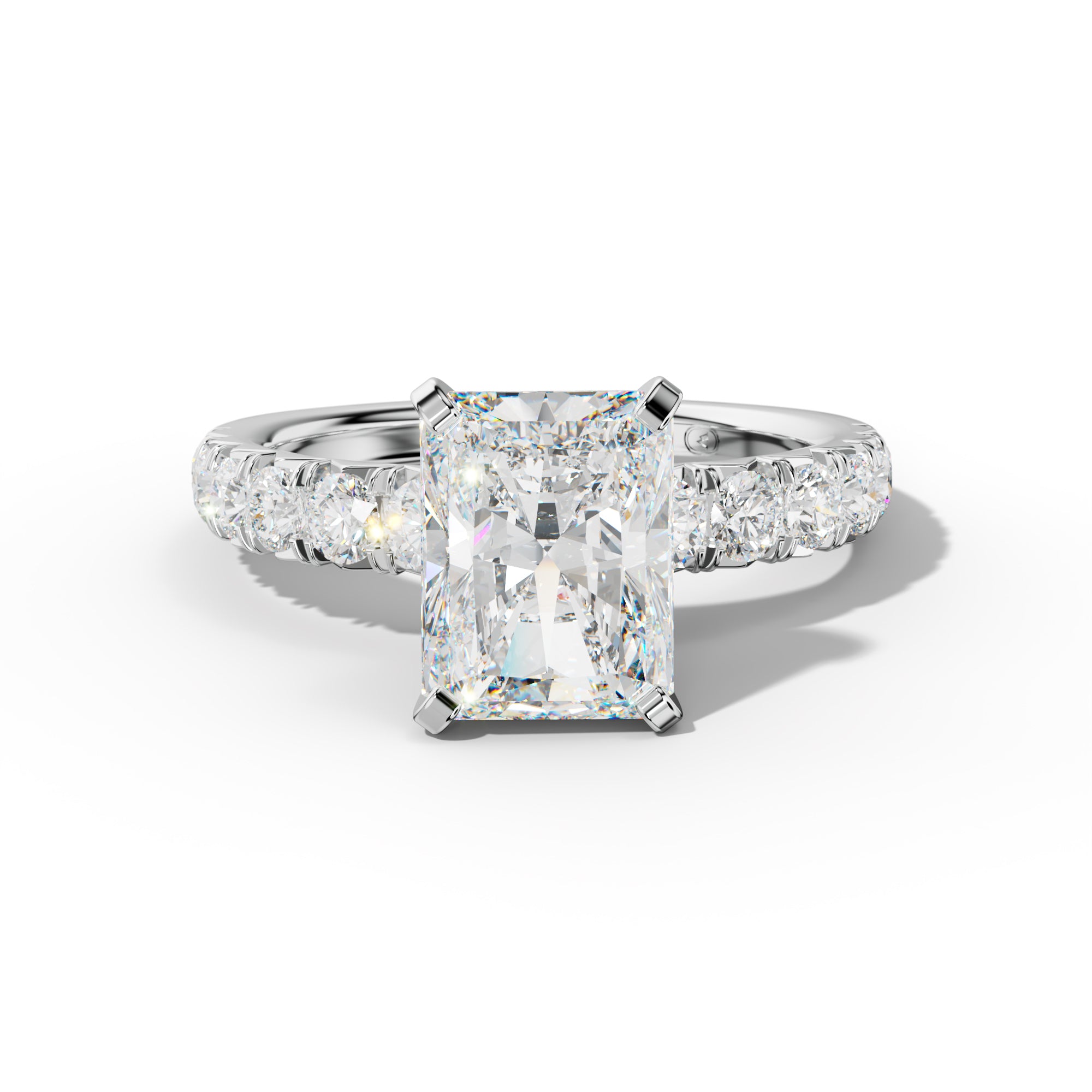 Kira Radiant Diamond  Engagement Ring