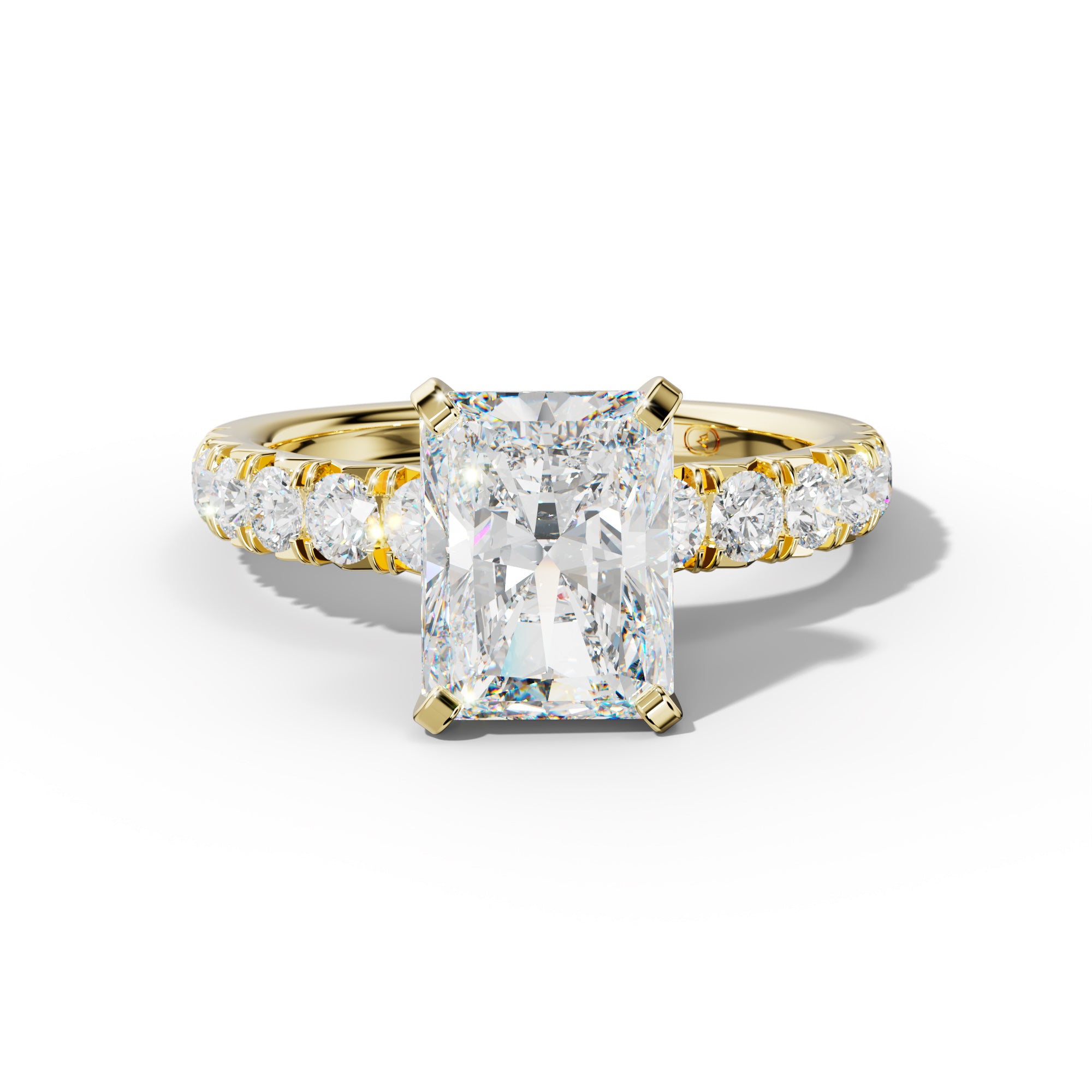 Kira Radiant Diamond  Engagement Ring