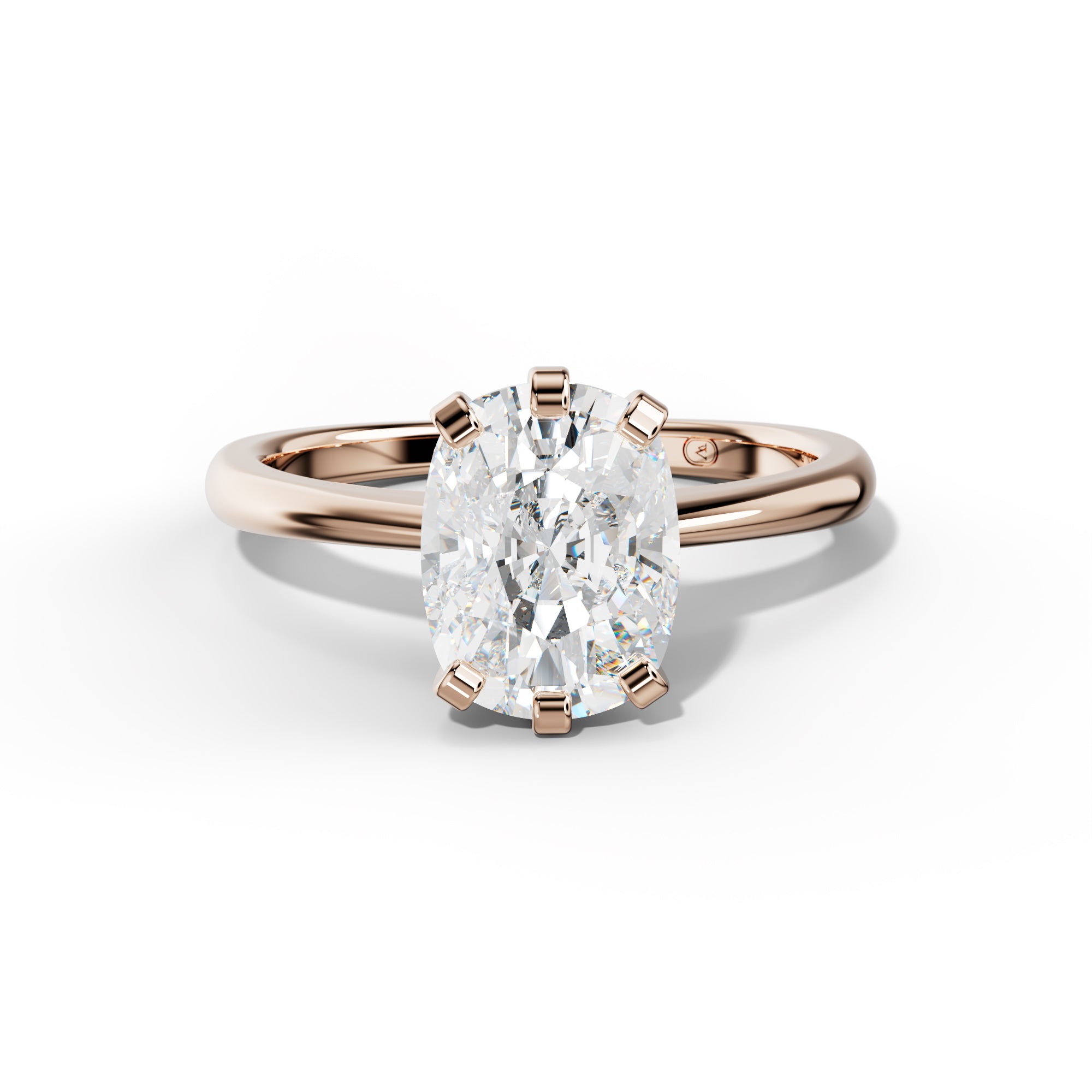 Molly Elongated Cushion Diamond  Engagement Ring