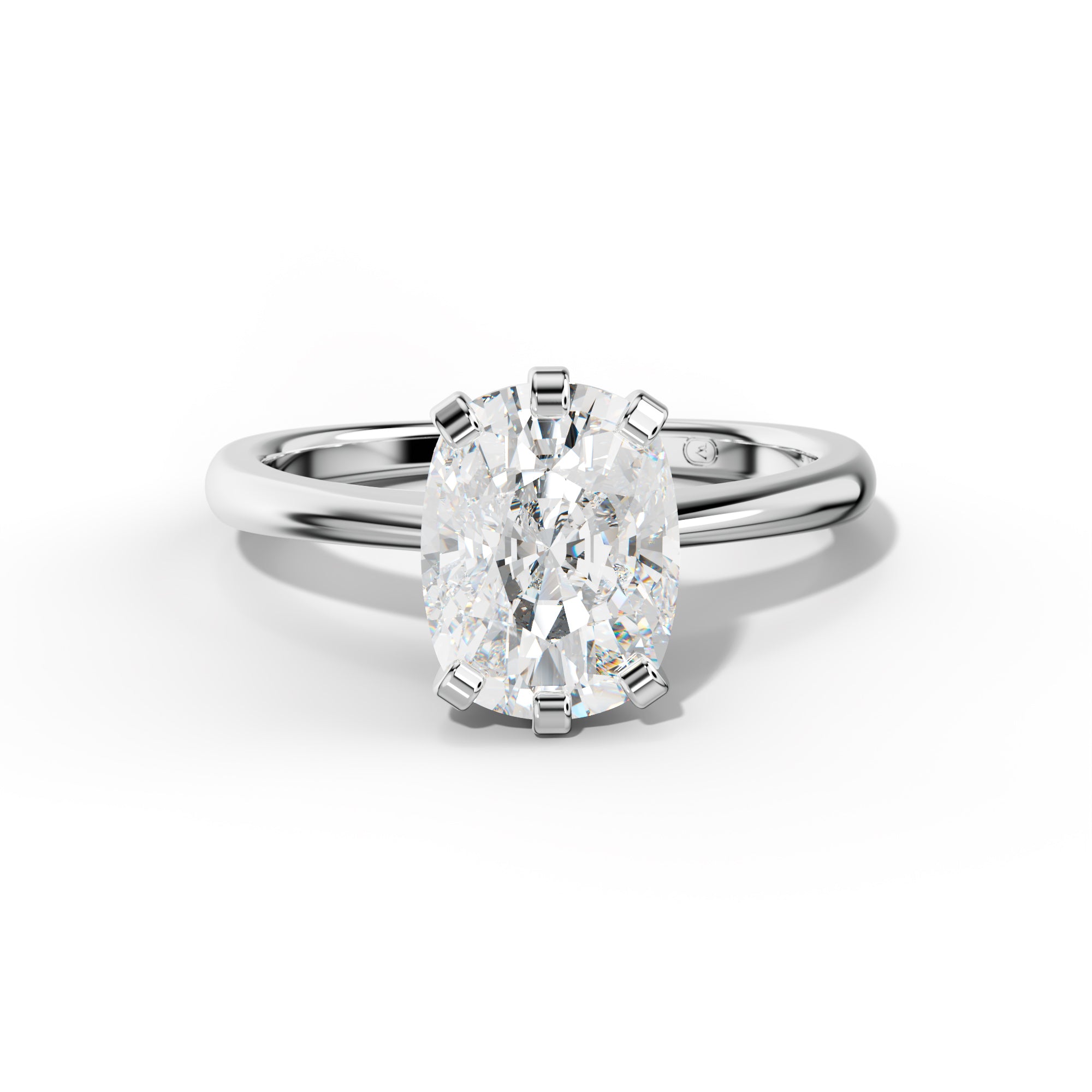 Molly Elongated Cushion Diamond  Engagement Ring