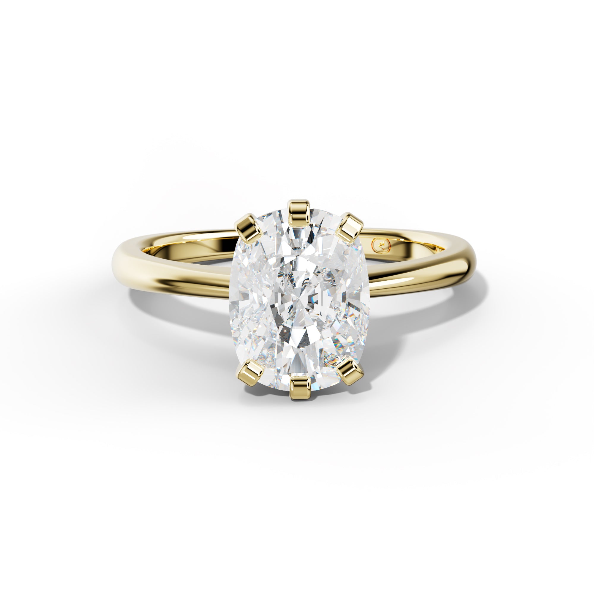 Molly Elongated Cushion Diamond  Engagement Ring