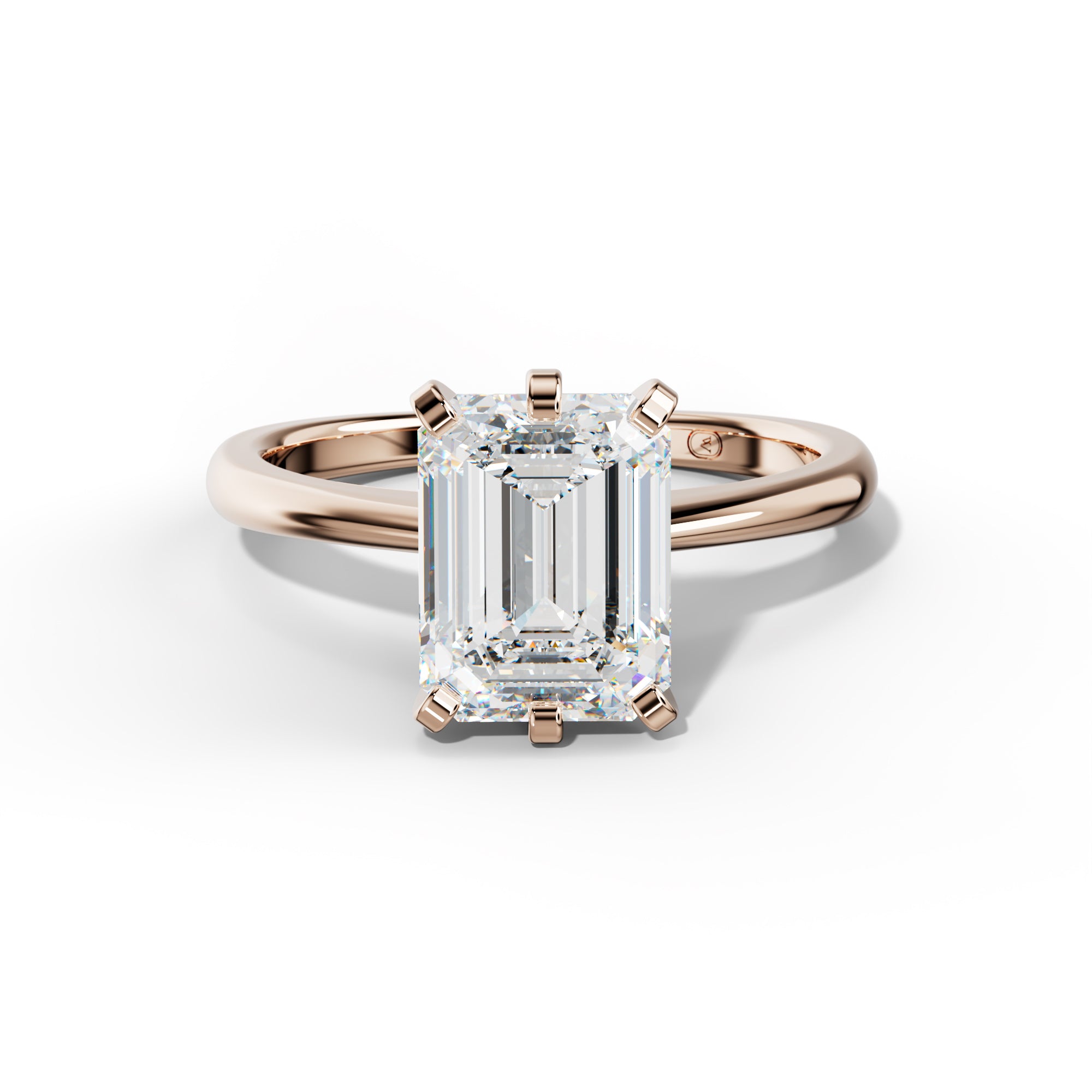Molly Emerald Cut Engagement Ring