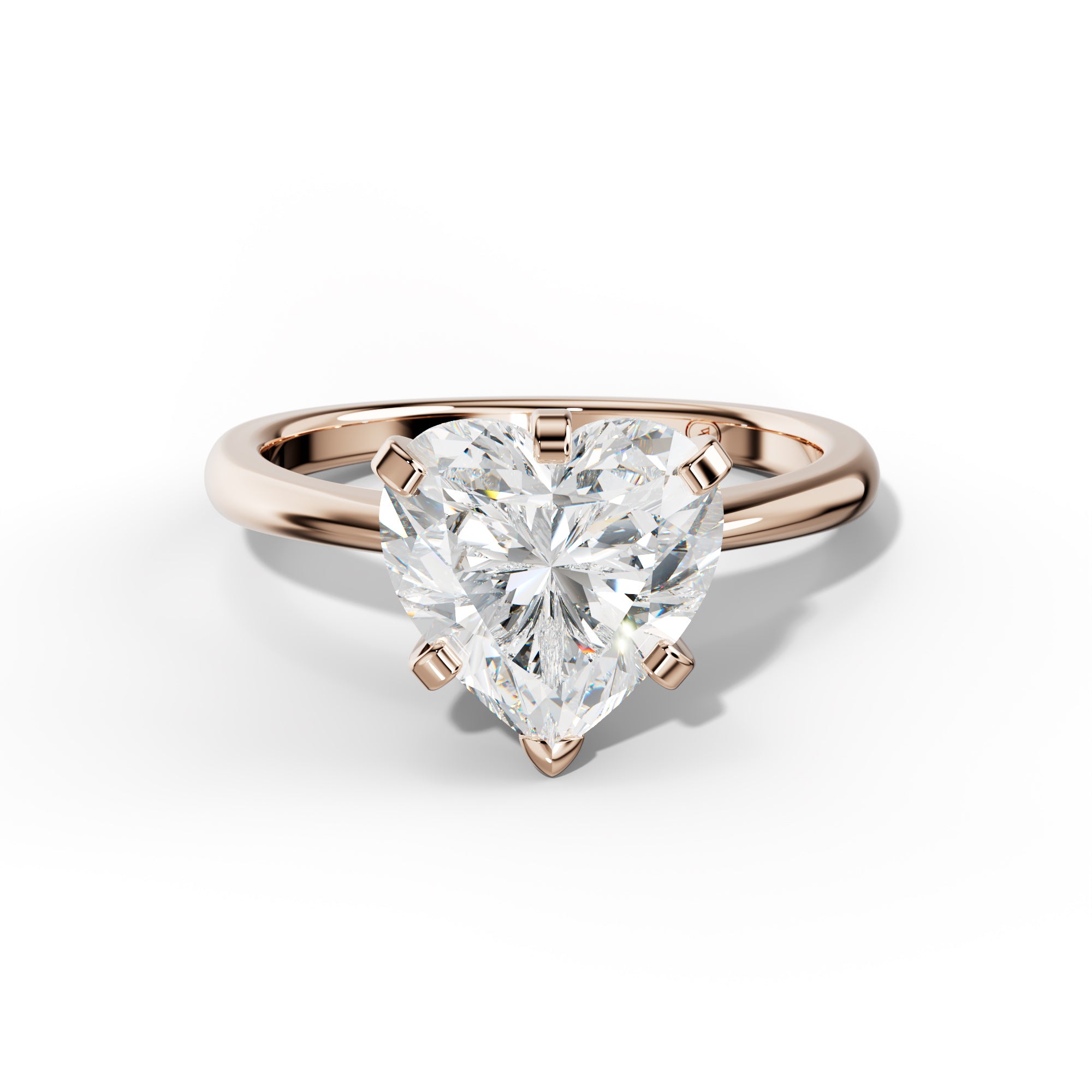 Molly Heart Diamond  Engagement Ring