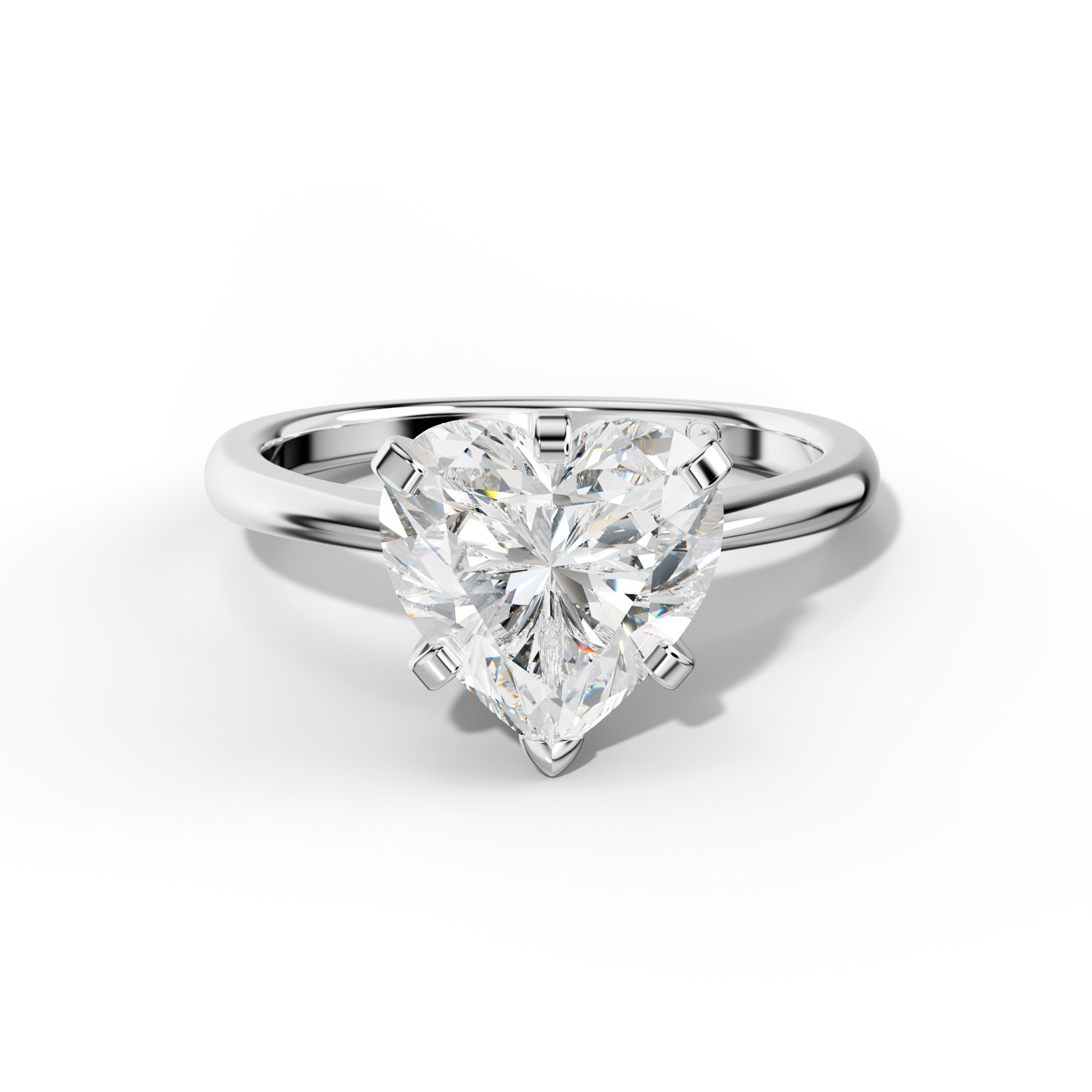 Molly Heart Diamond  Engagement Ring