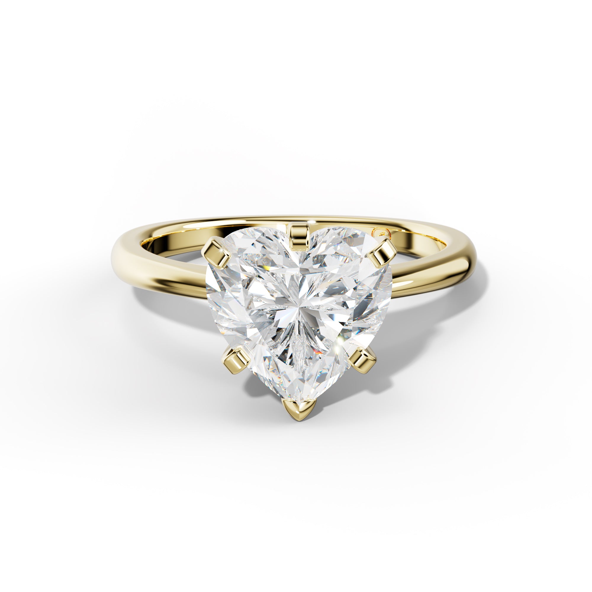 Molly Heart Diamond  Engagement Ring
