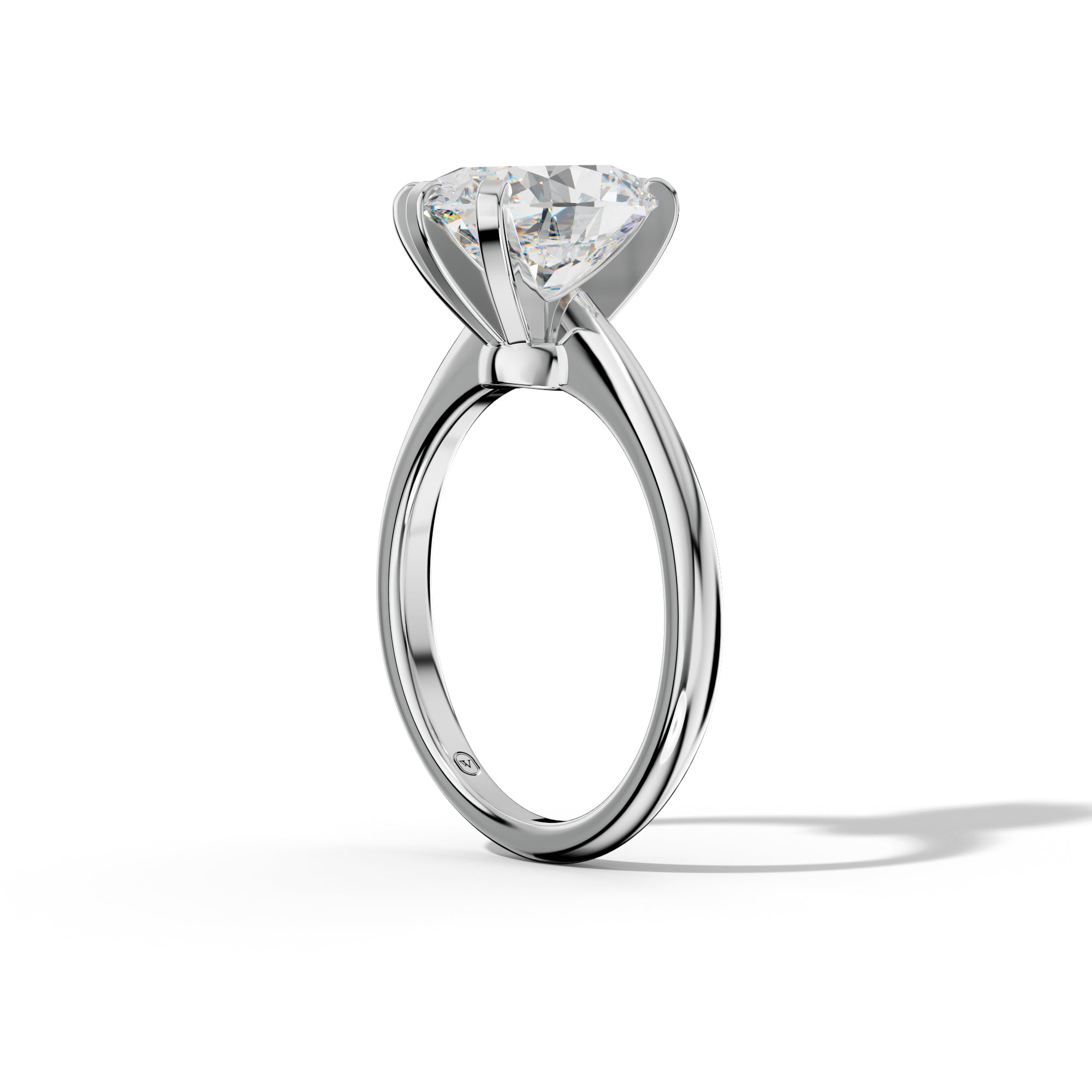 Molly Oval Diamond Engagement Ring