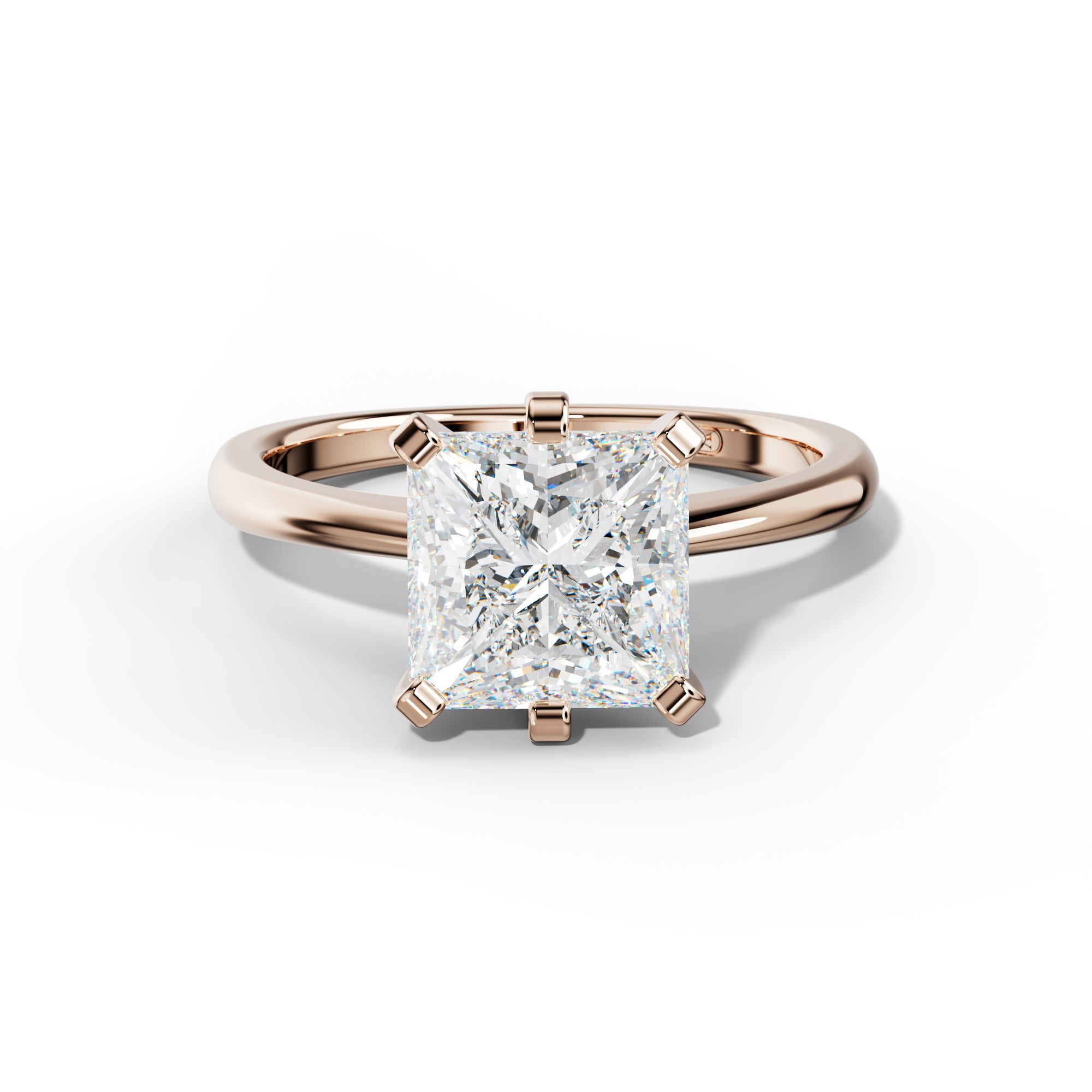 Molly Princess Cut  Engagement Ring