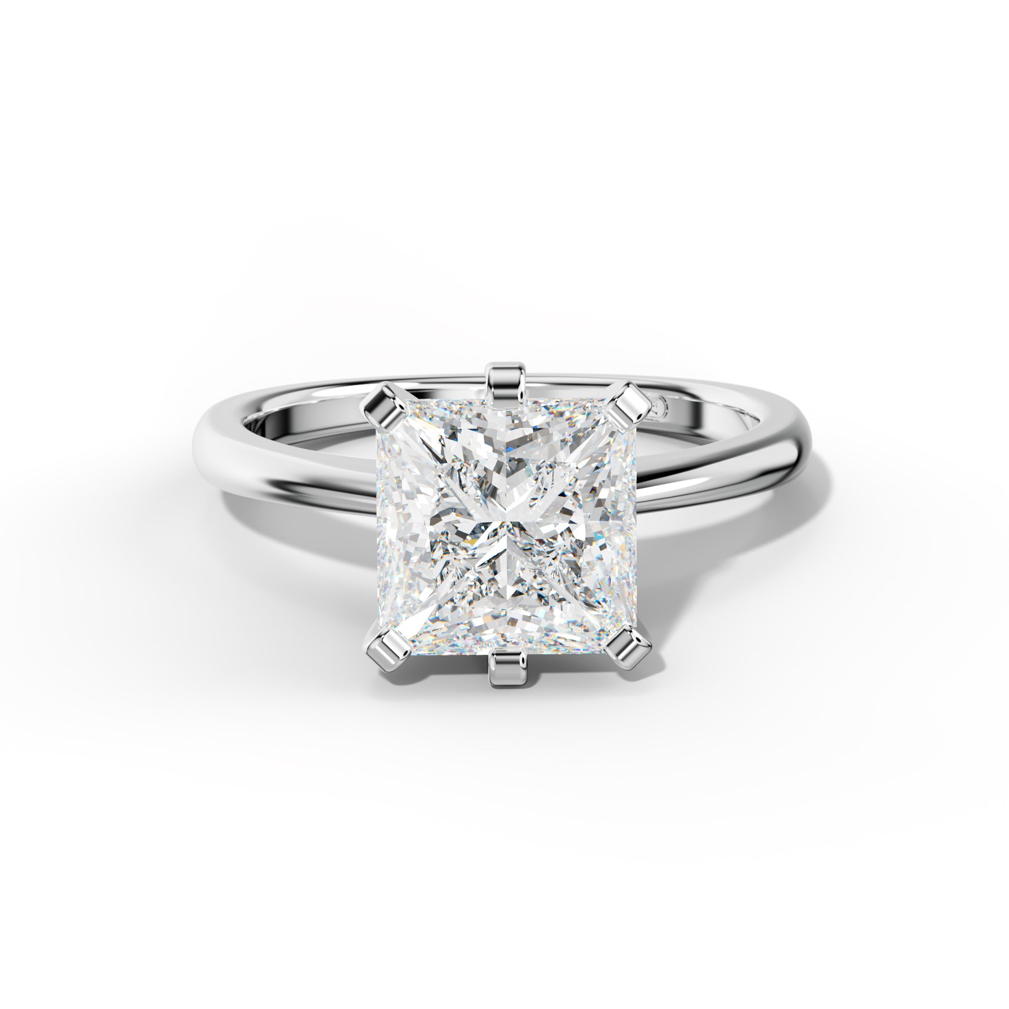 Molly Princess Cut  Engagement Ring