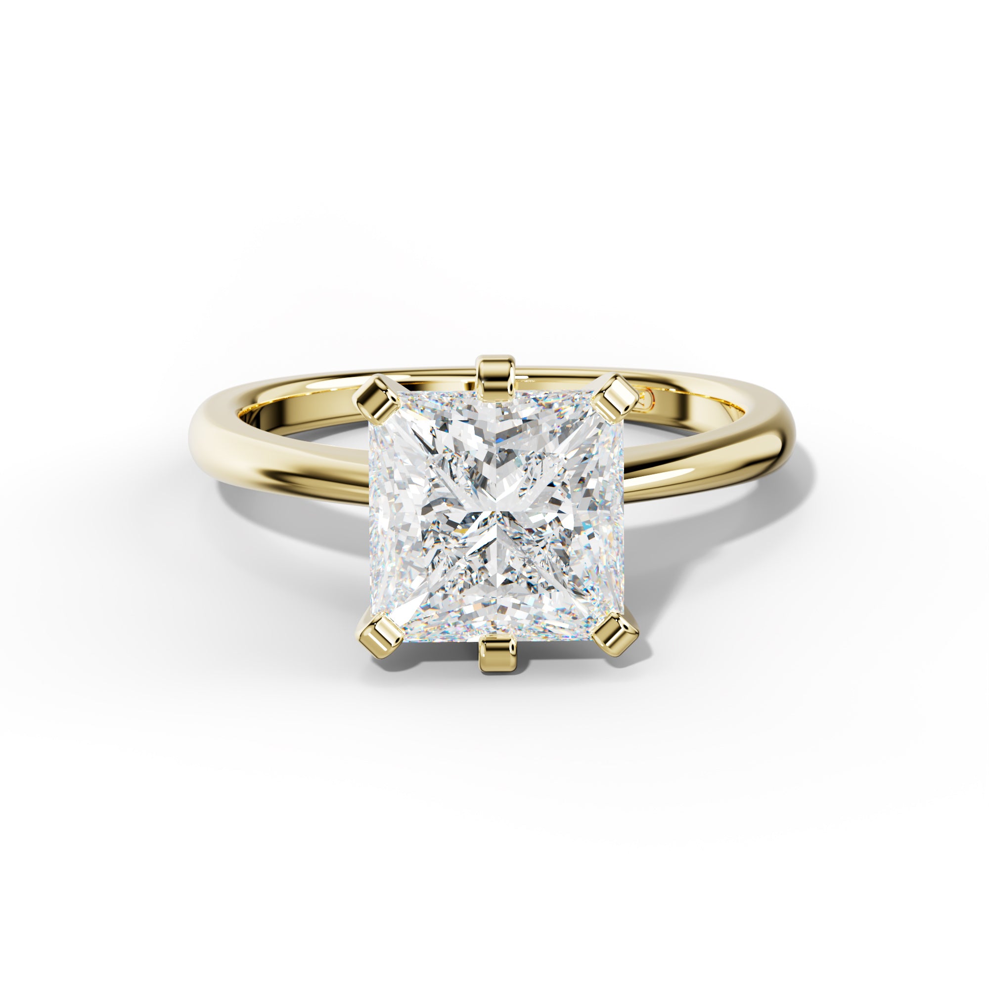 Molly Princess Cut  Engagement Ring