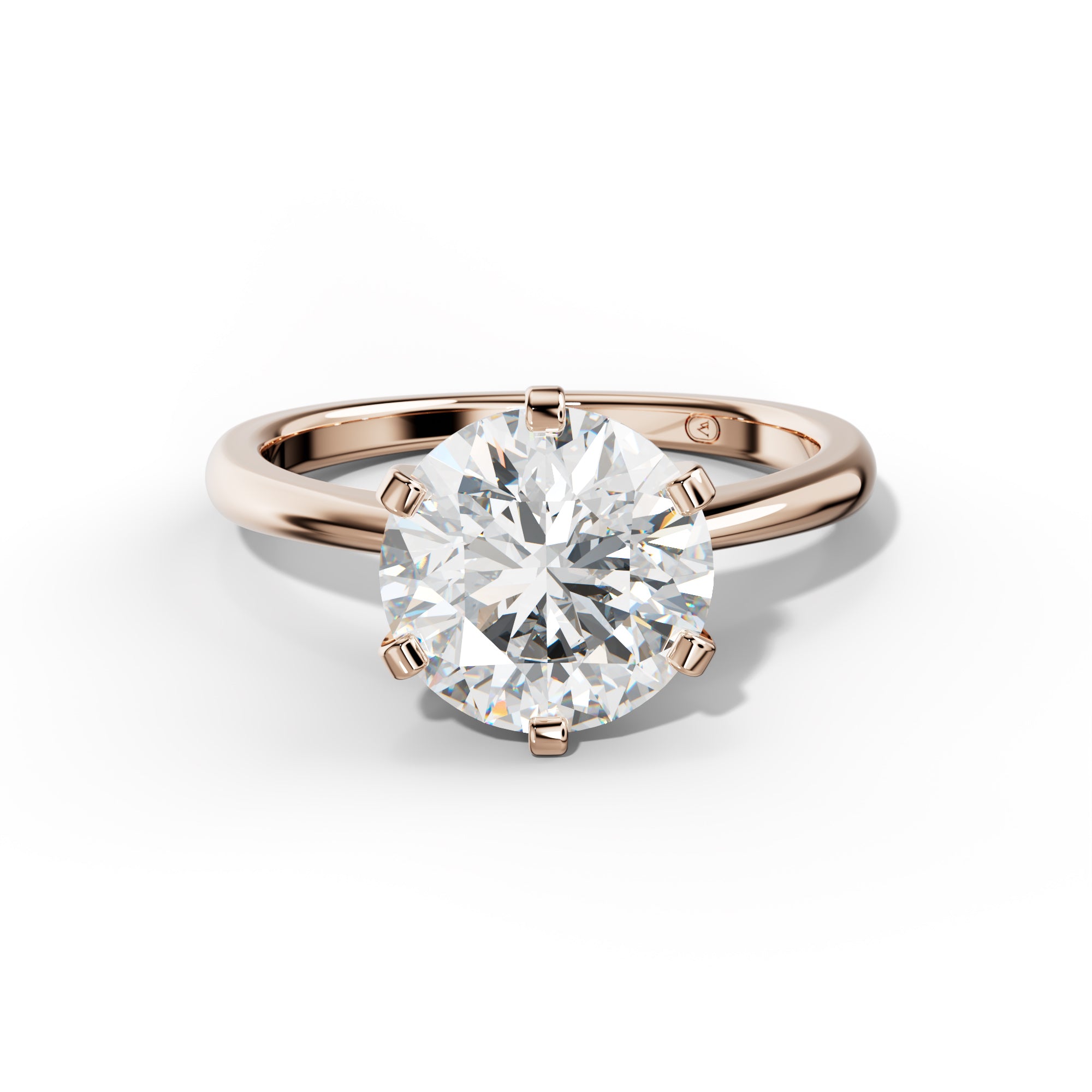 Molly Round Diamond  Engagement Ring