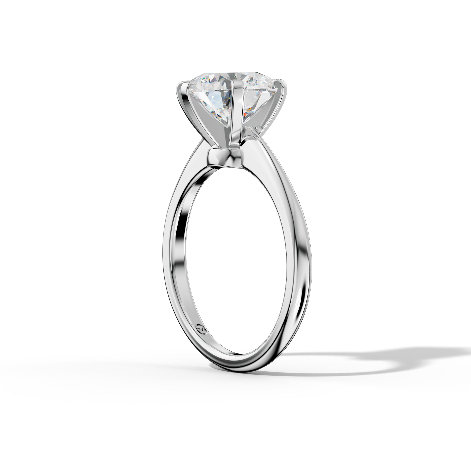 Molly Round Diamond  Engagement Ring