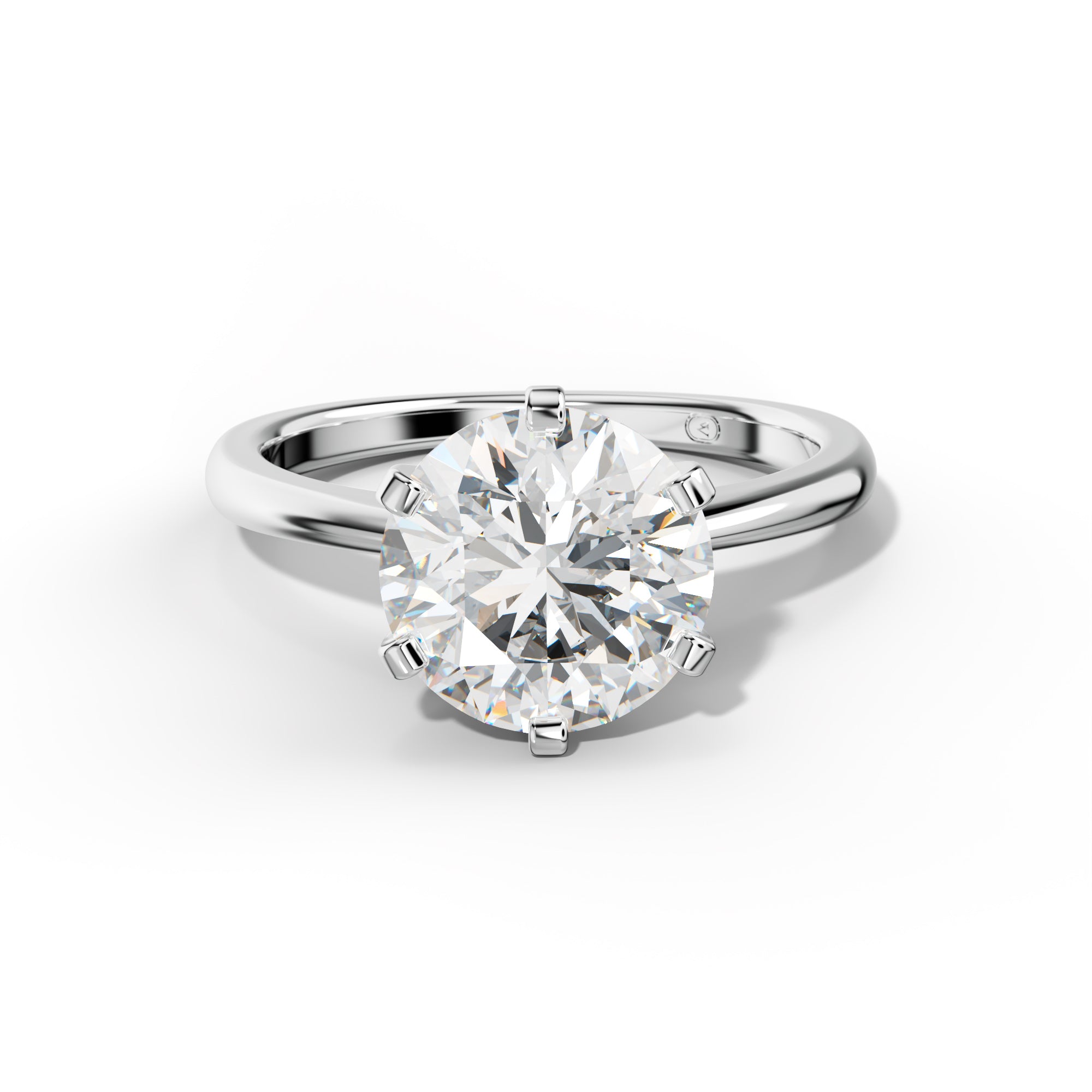 Molly Round Diamond  Engagement Ring