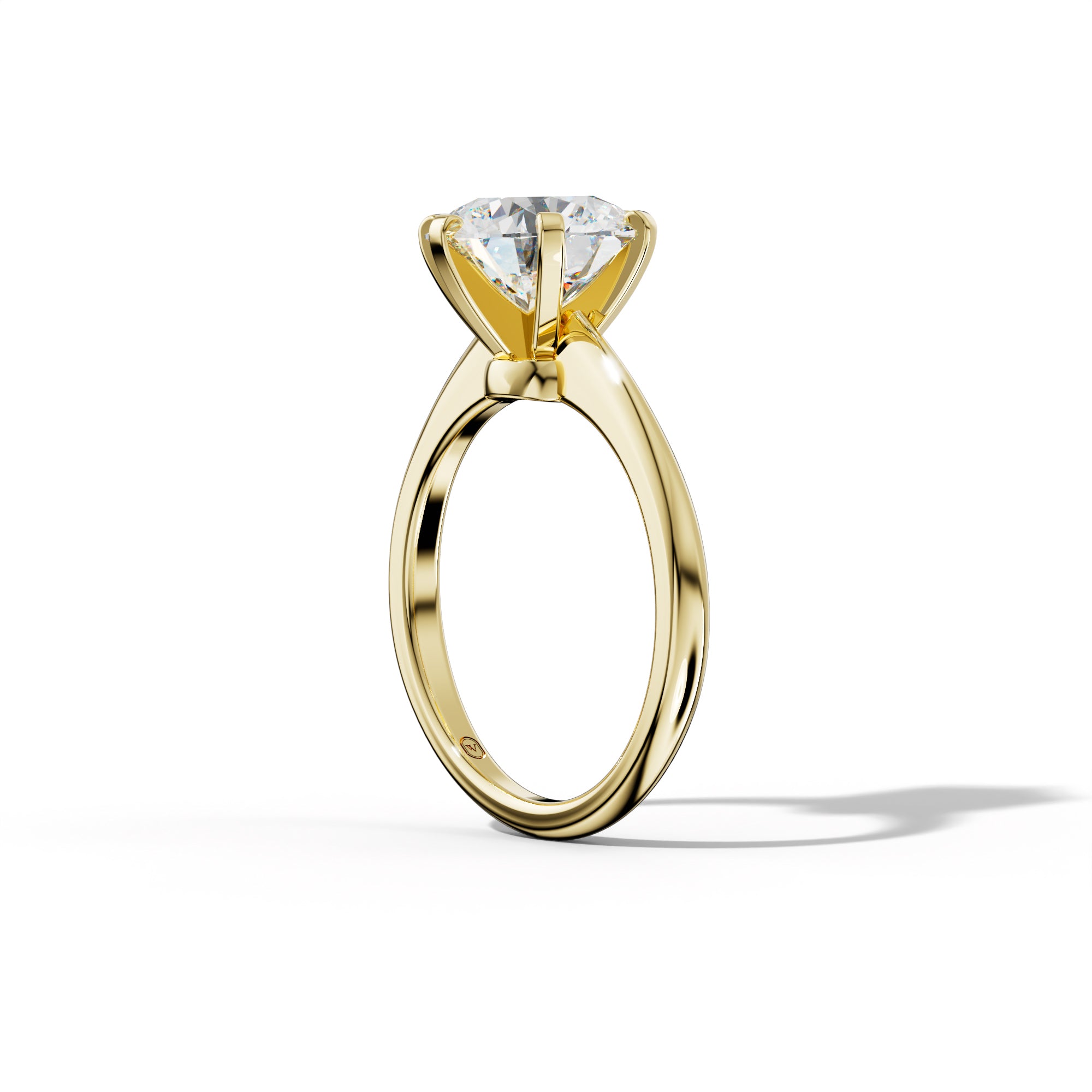 Molly Round Diamond  Engagement Ring