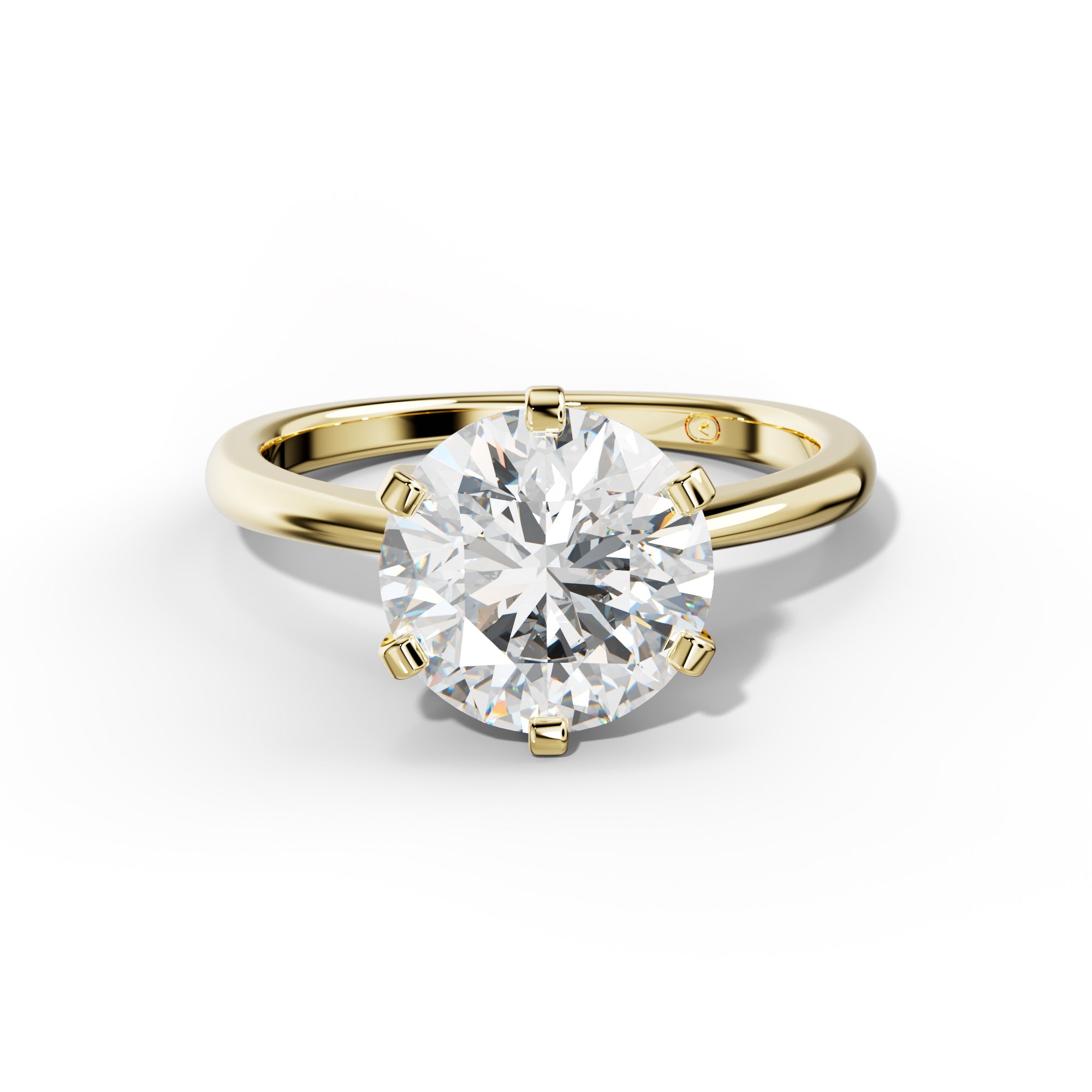 Molly Round Diamond  Engagement Ring