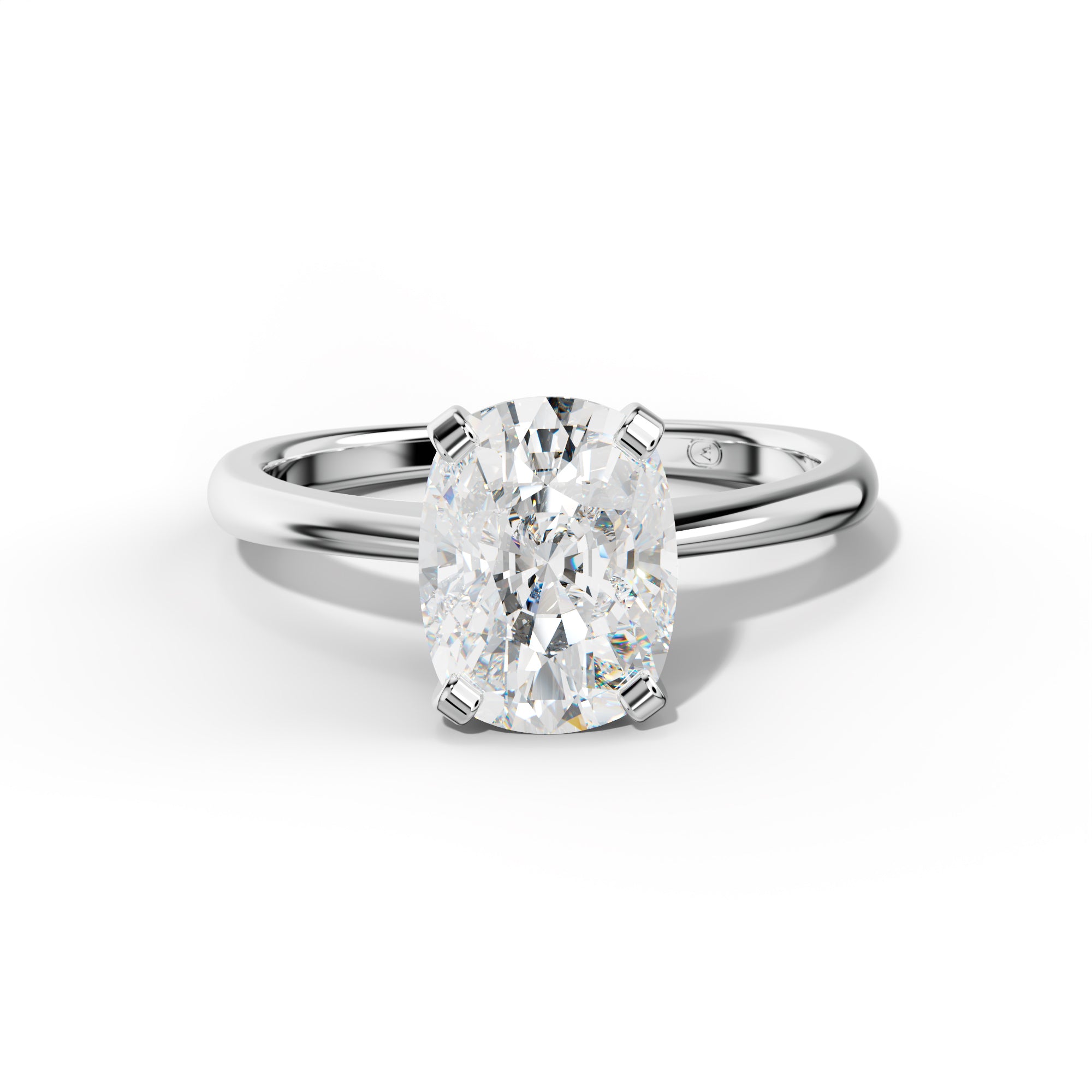 Alison Elongated Cushion Diamond Engagement Ring