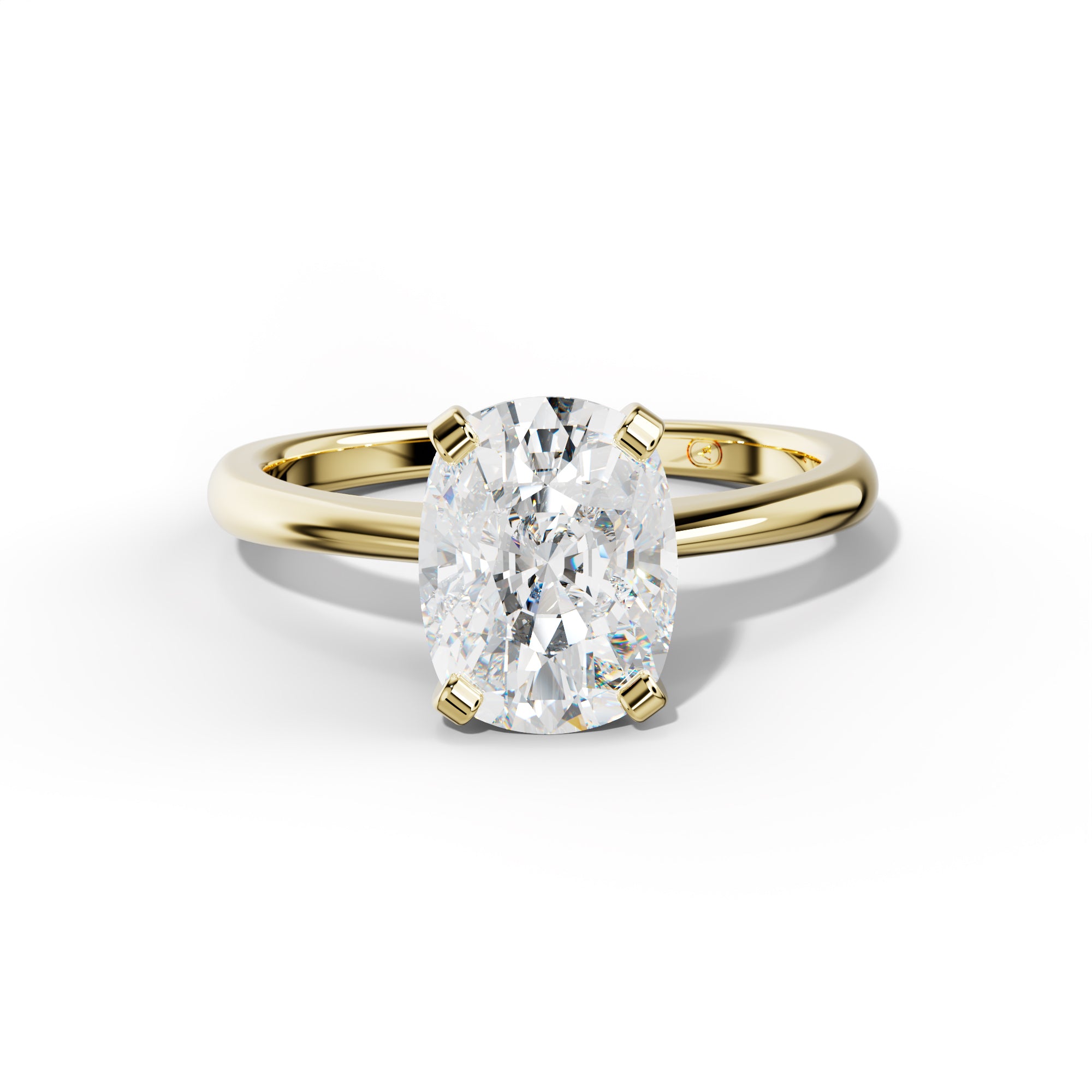 Alison Elongated Cushion Diamond Engagement Ring