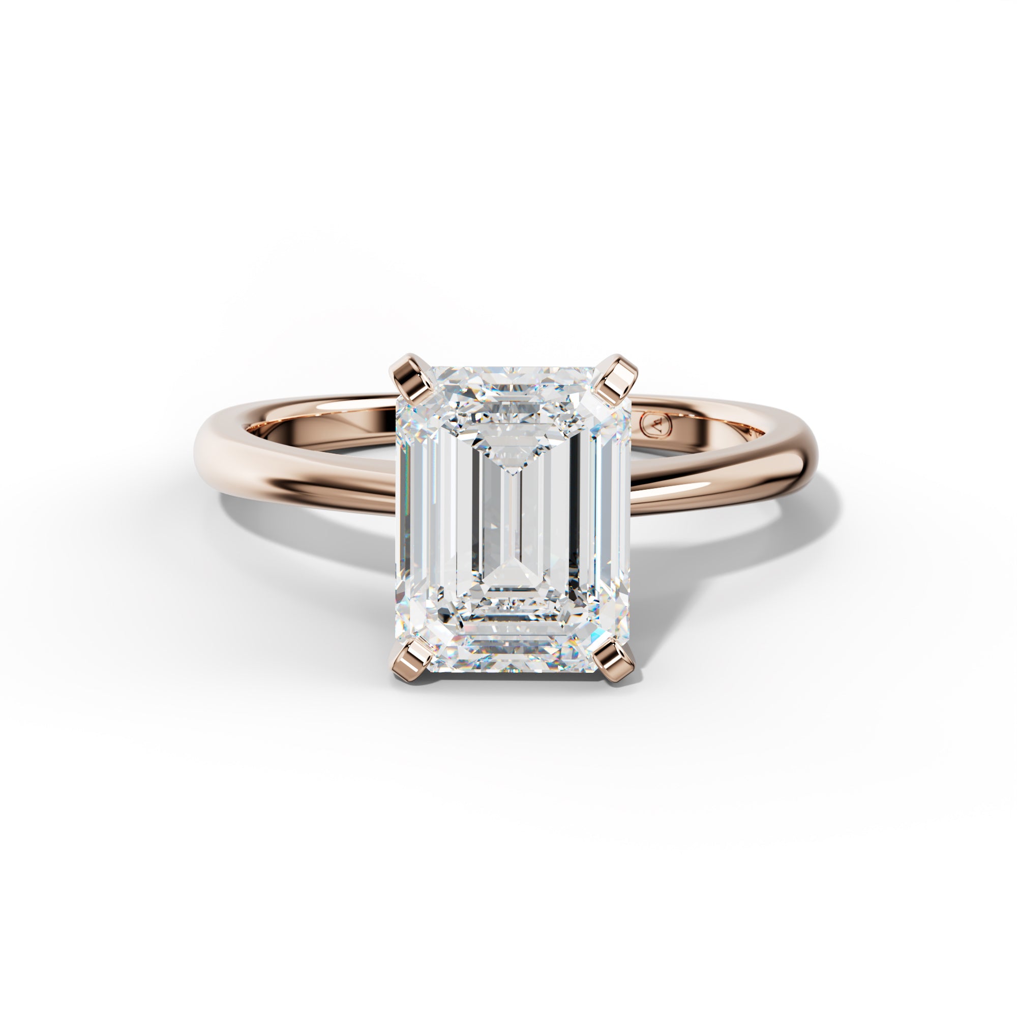 Alison Emerald Cut Engagement Ring