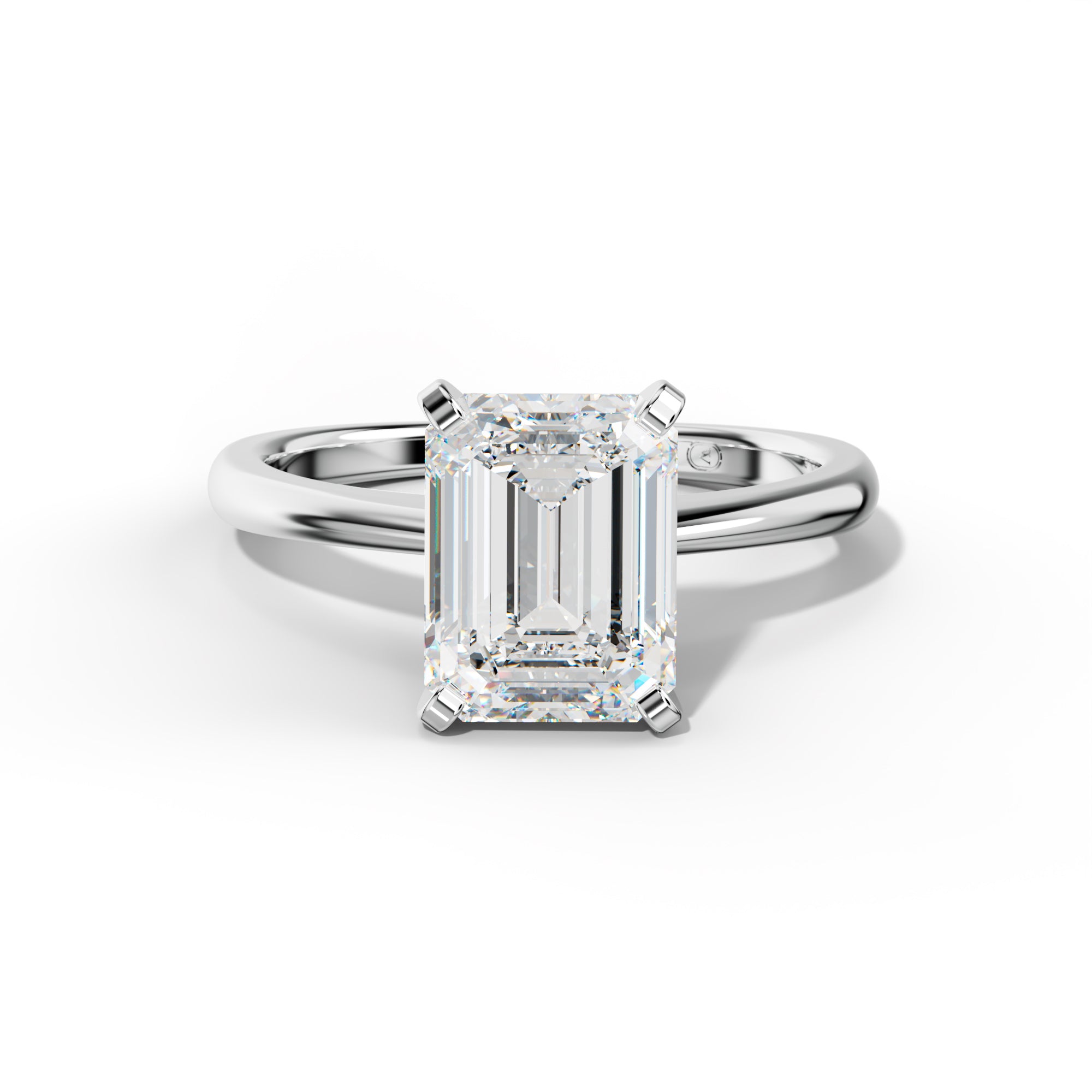 Alison Emerald Cut Engagement Ring