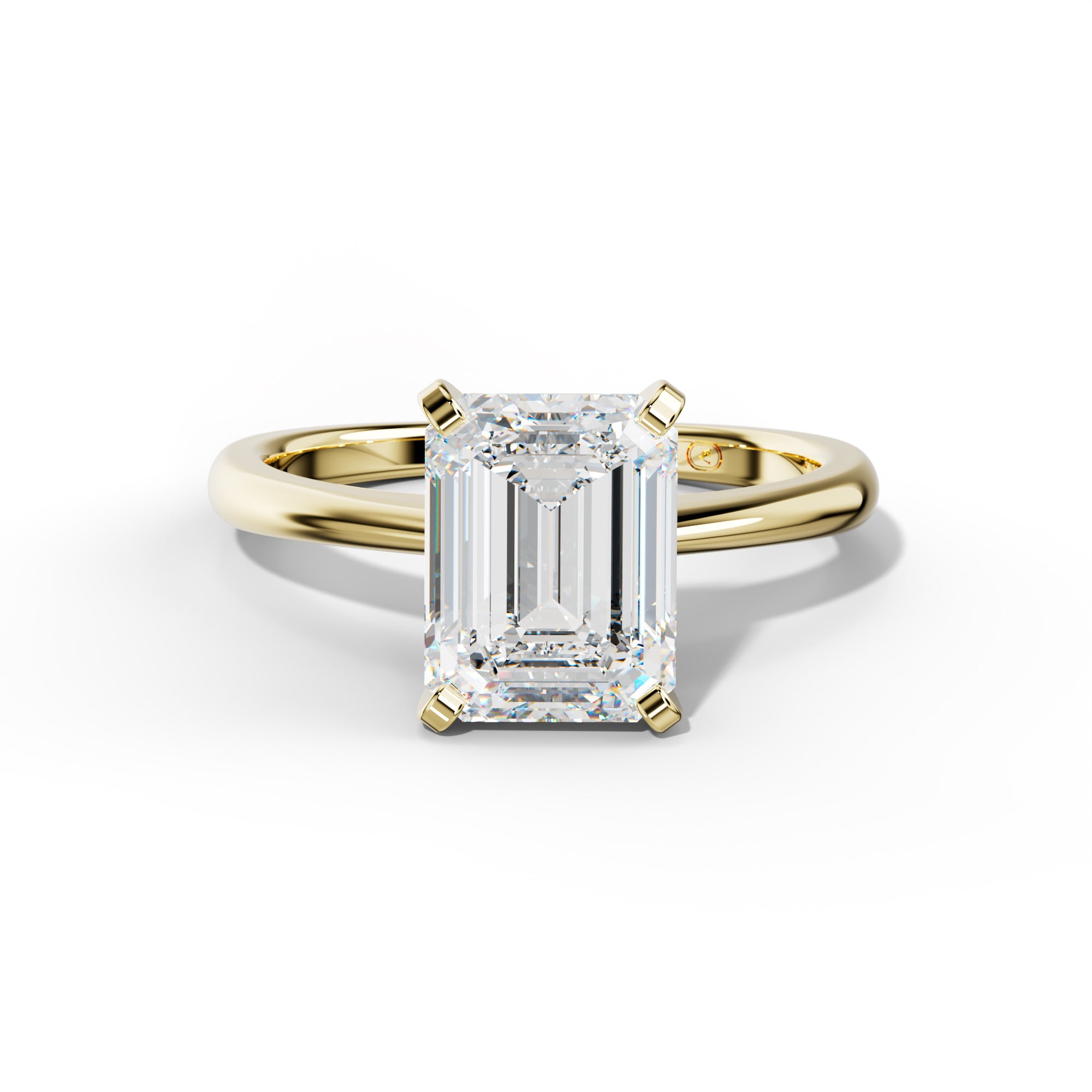 Alison Emerald Cut Engagement Ring