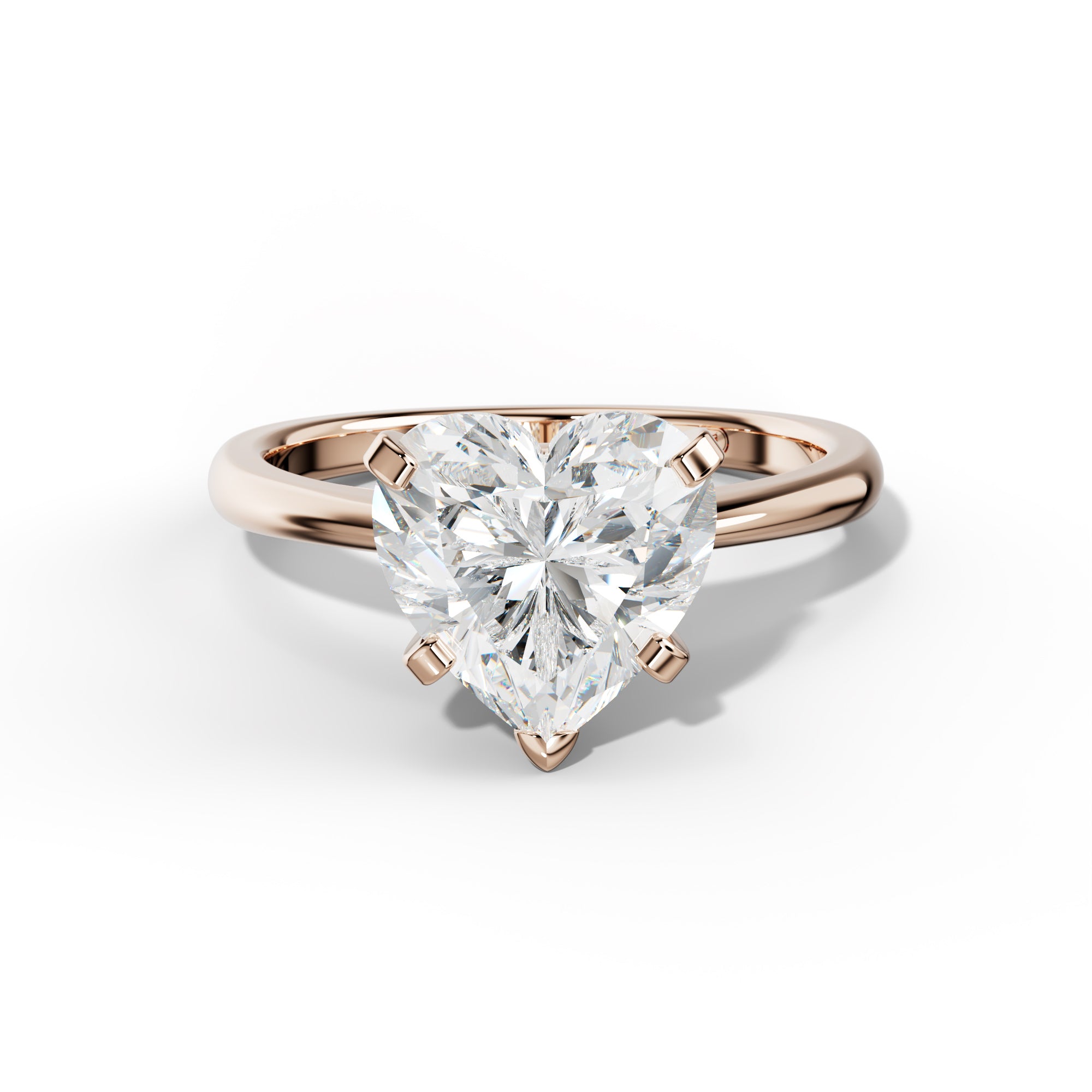 Alison Heart Diamond Engagement Ring