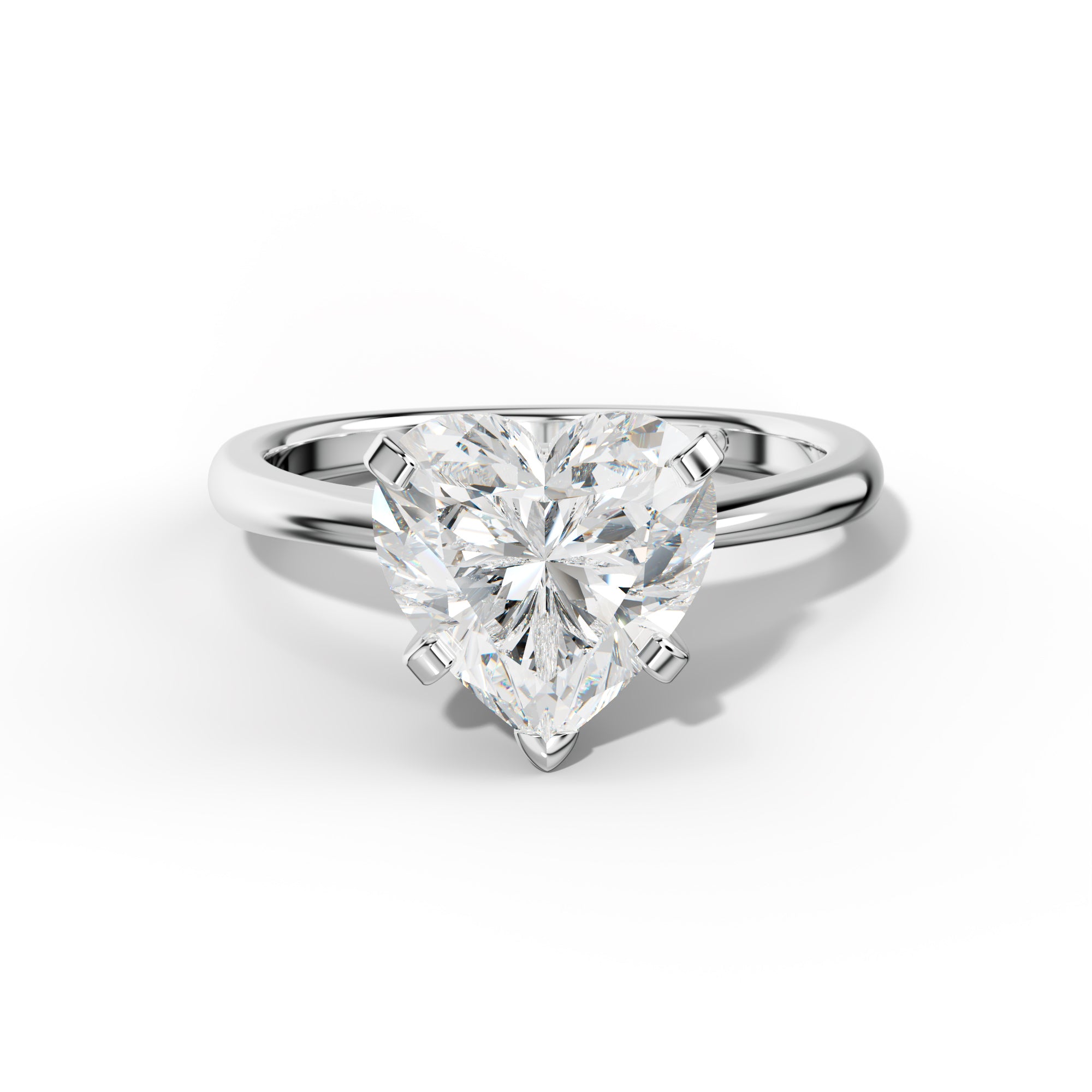 Alison Heart Diamond Engagement Ring