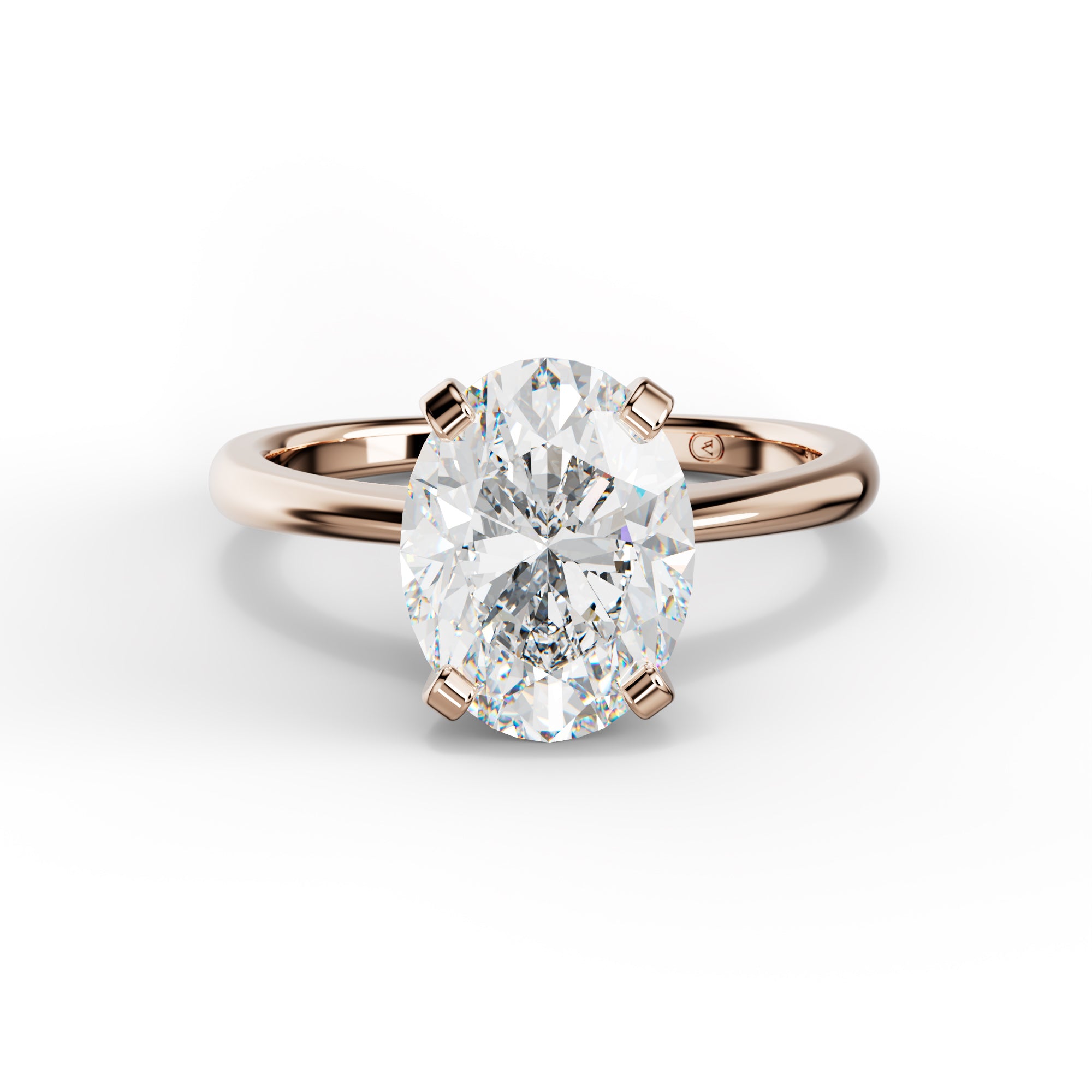 Alison Oval Diamond Engagement Ring