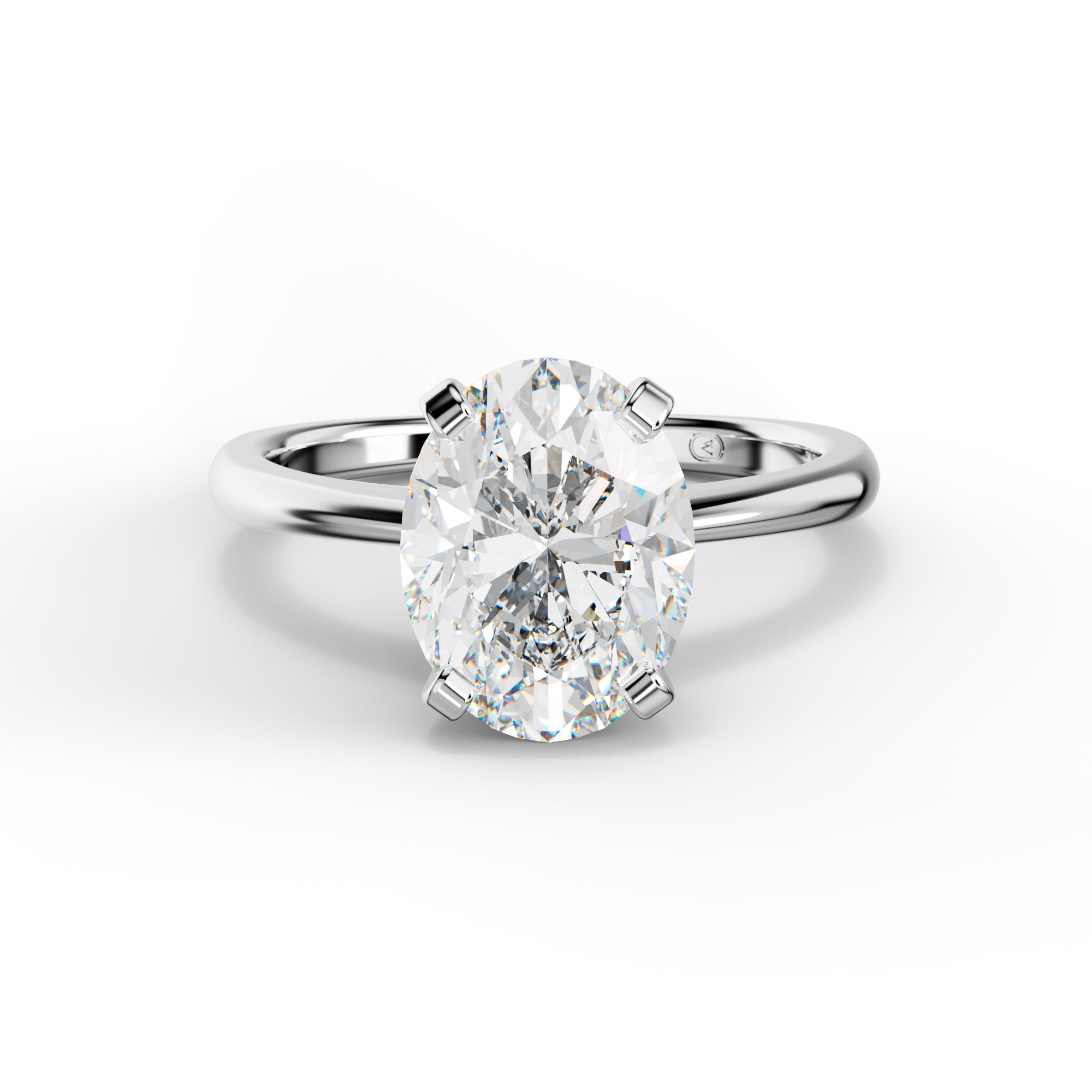 Alison Oval Diamond Engagement Ring