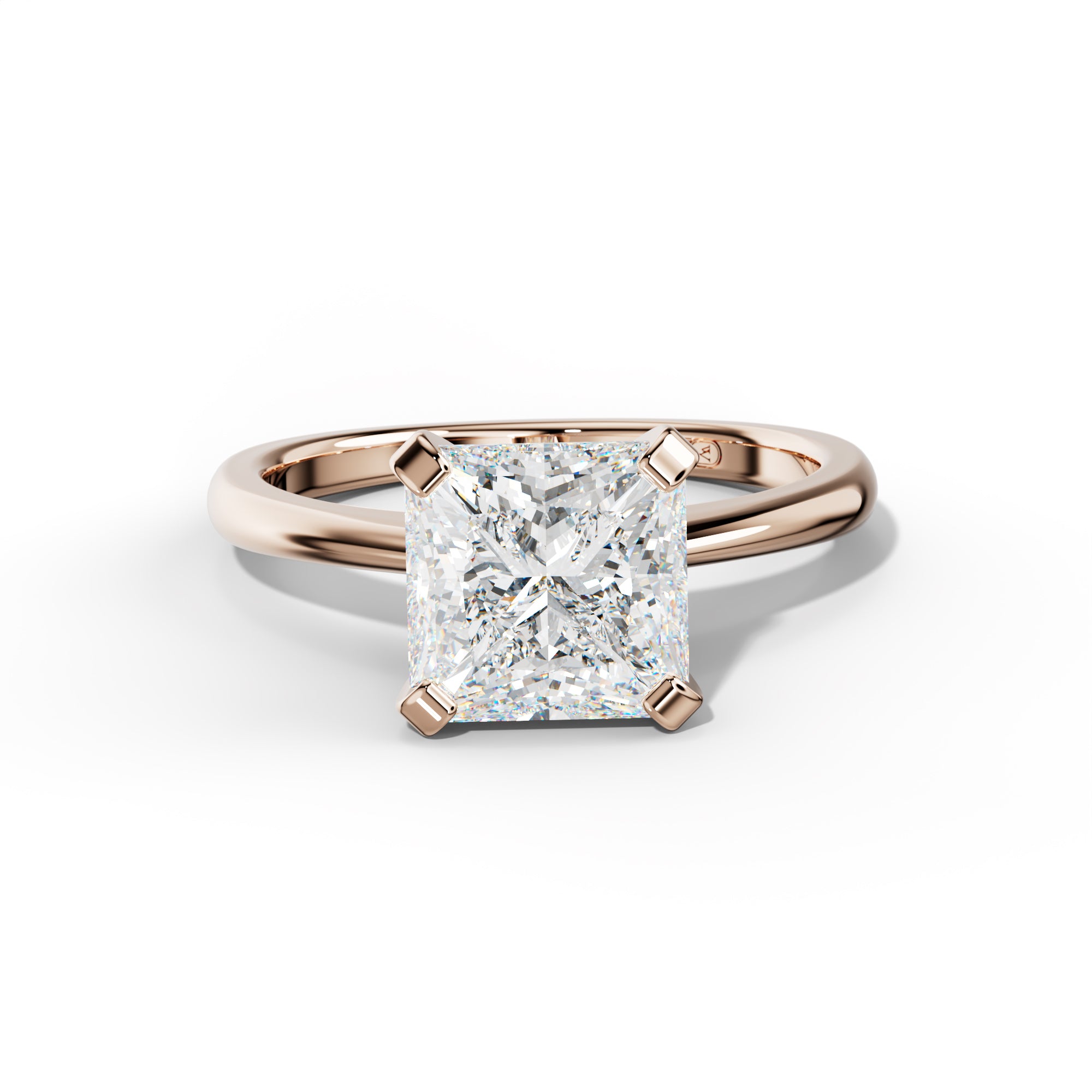 Alison Princess Cut Engagement Ring
