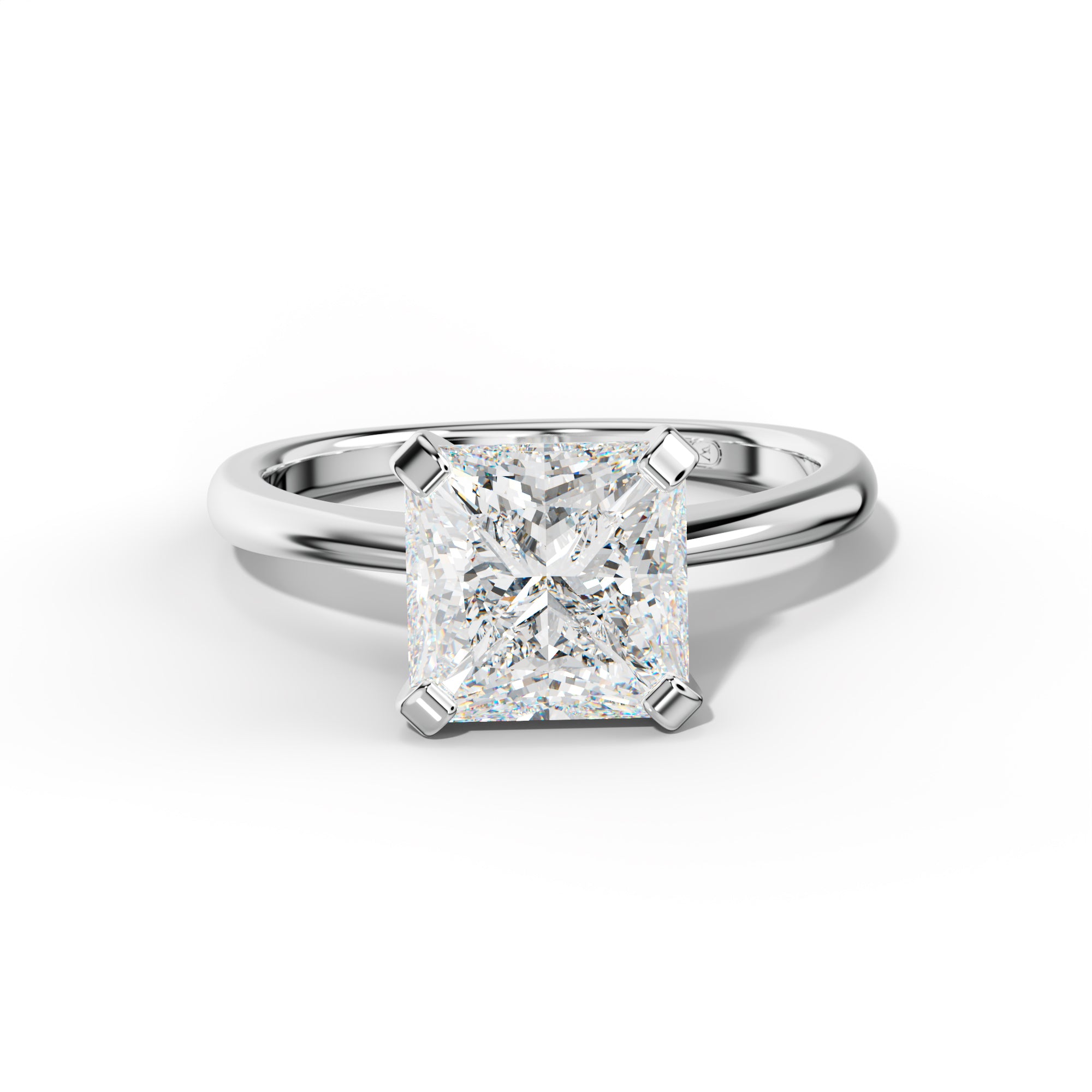 Alison Princess Cut Engagement Ring