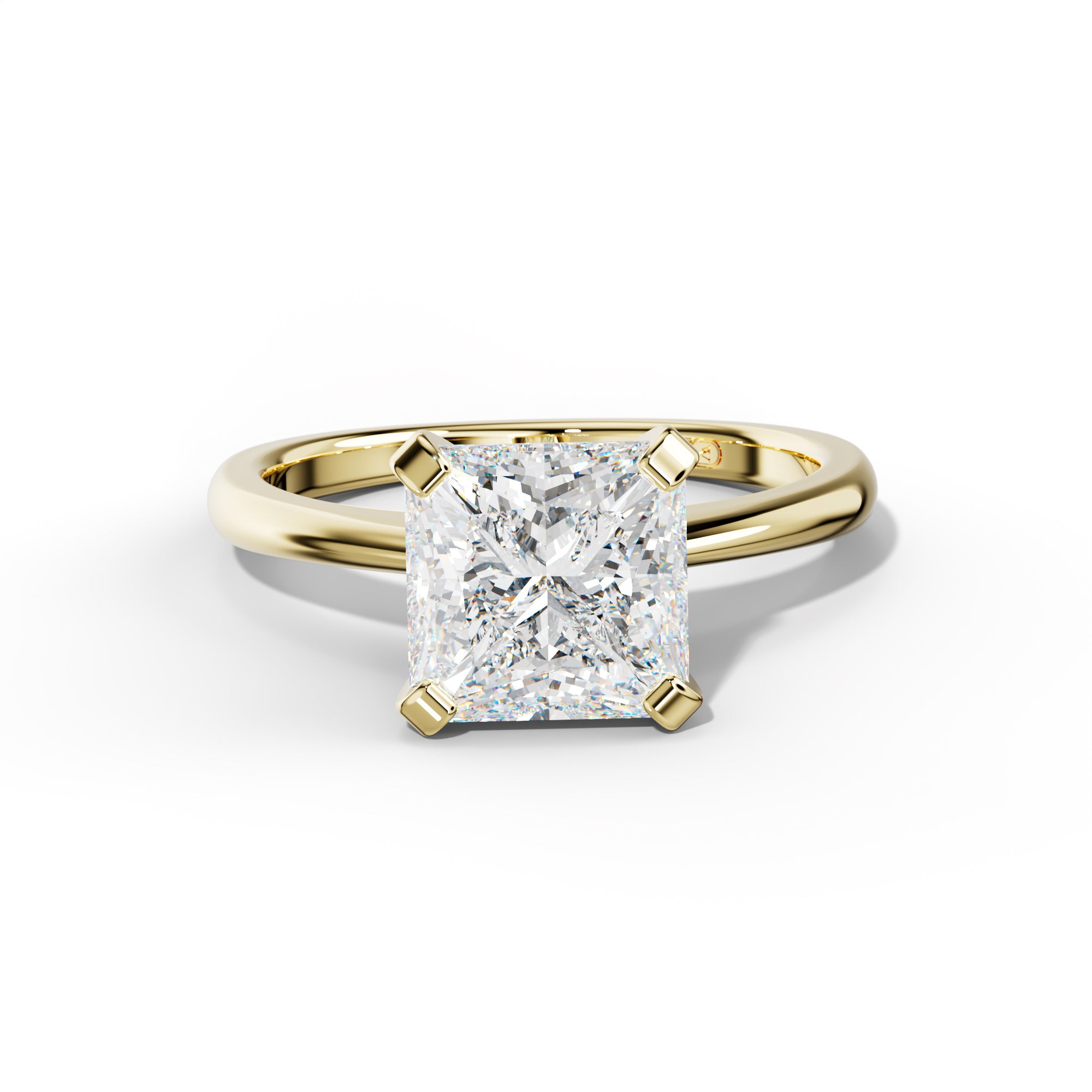 Alison Princess Cut Engagement Ring