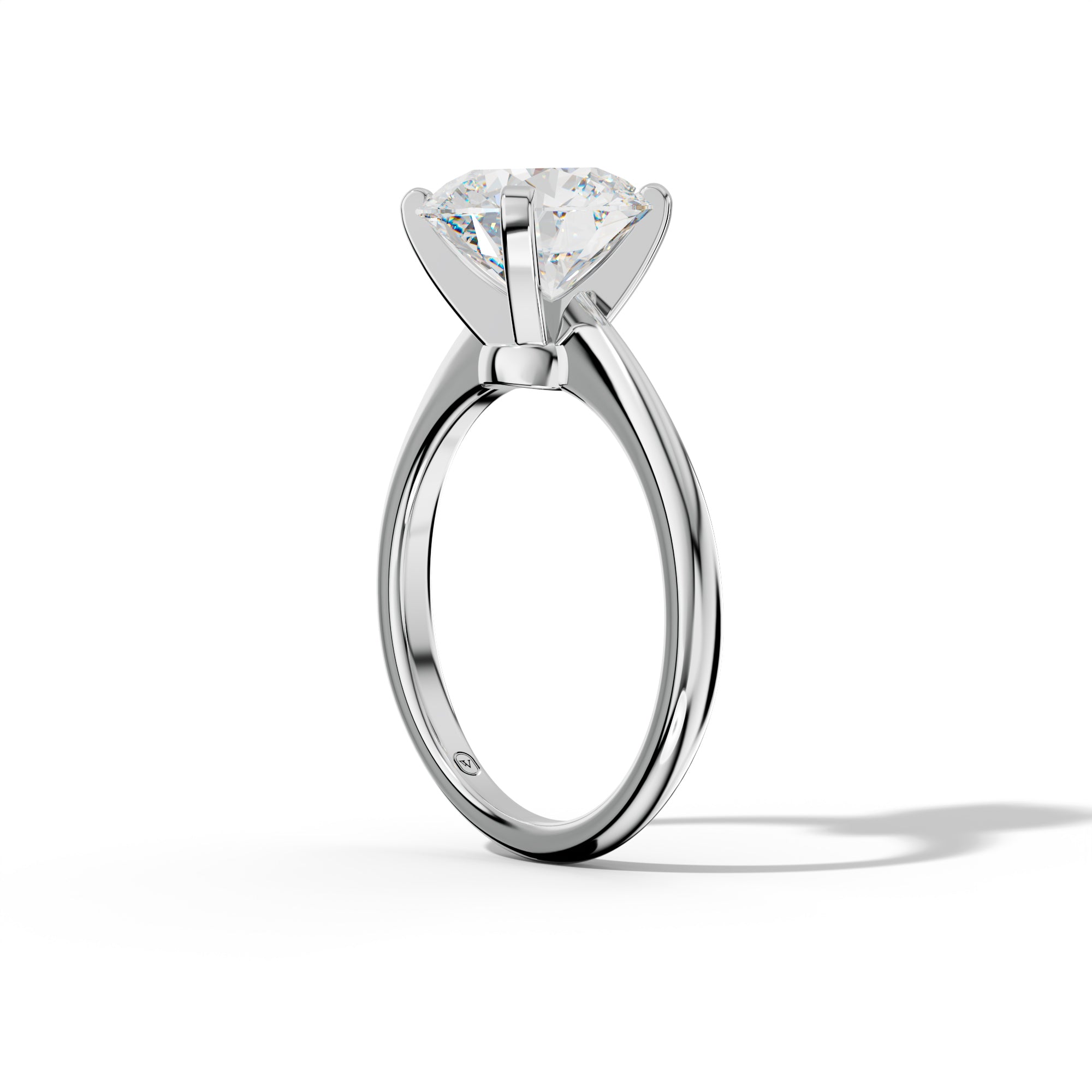 Alison Round Diamond Engagement Ring