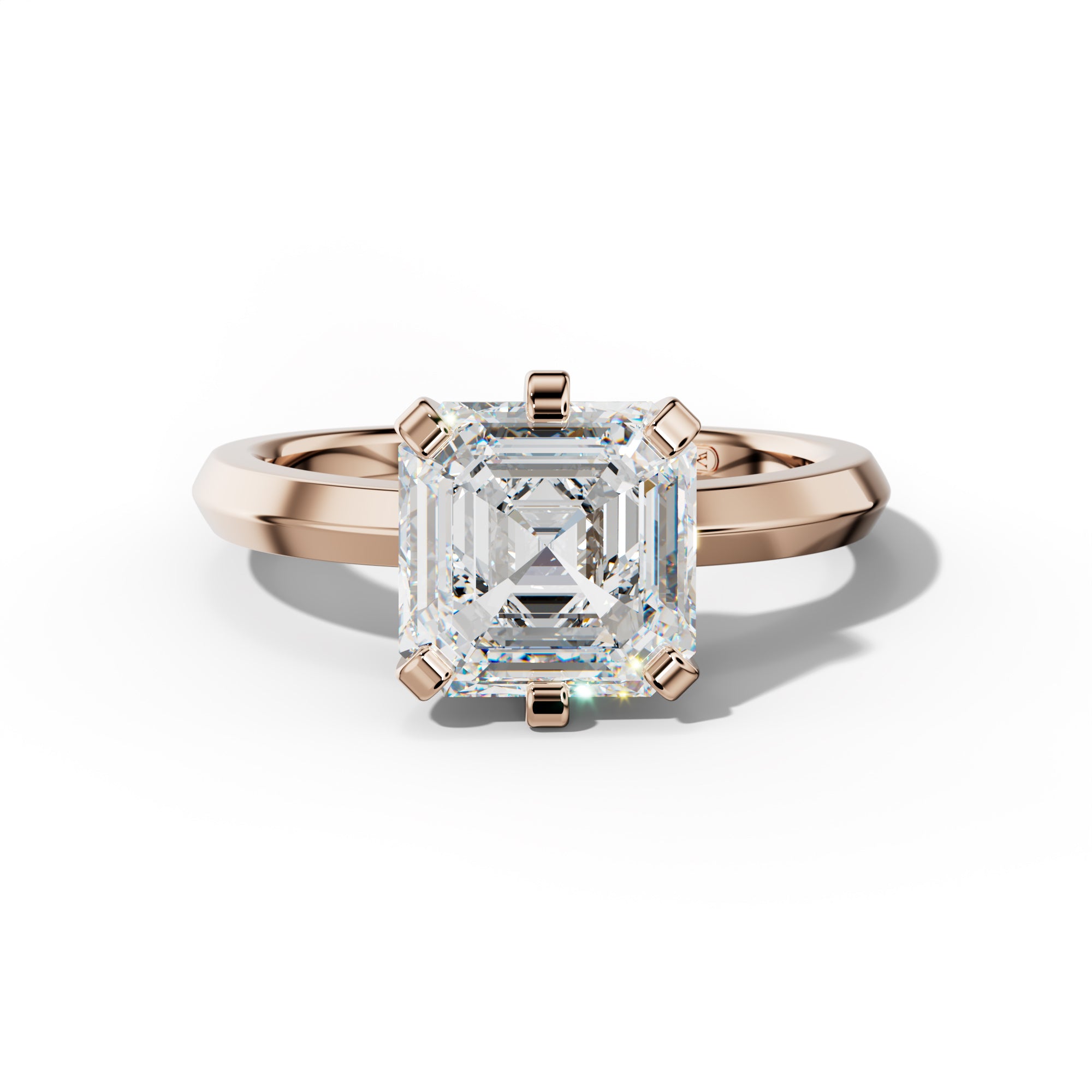 Lina Asscher Diamond Engagement Ring