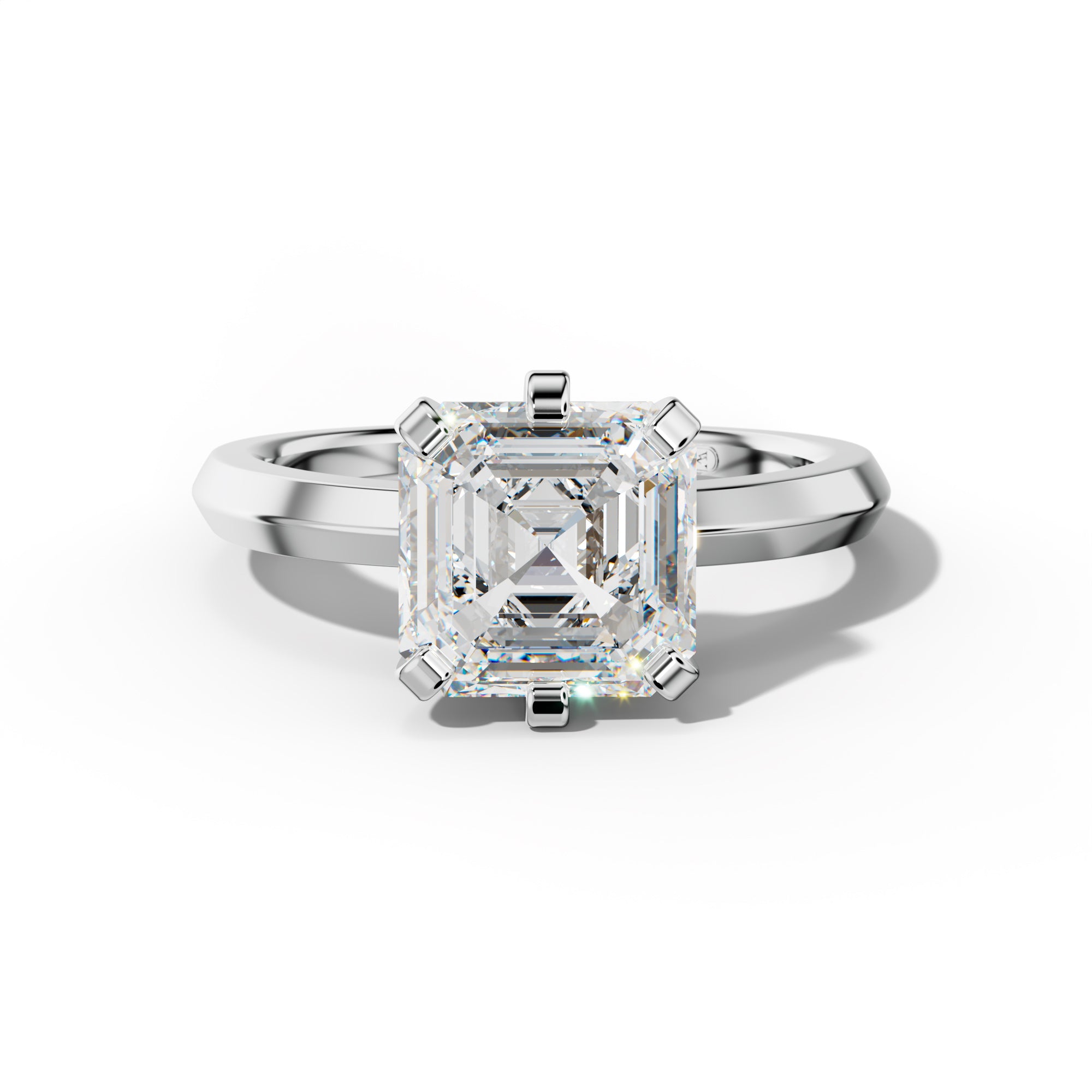 Lina Asscher Diamond Engagement Ring