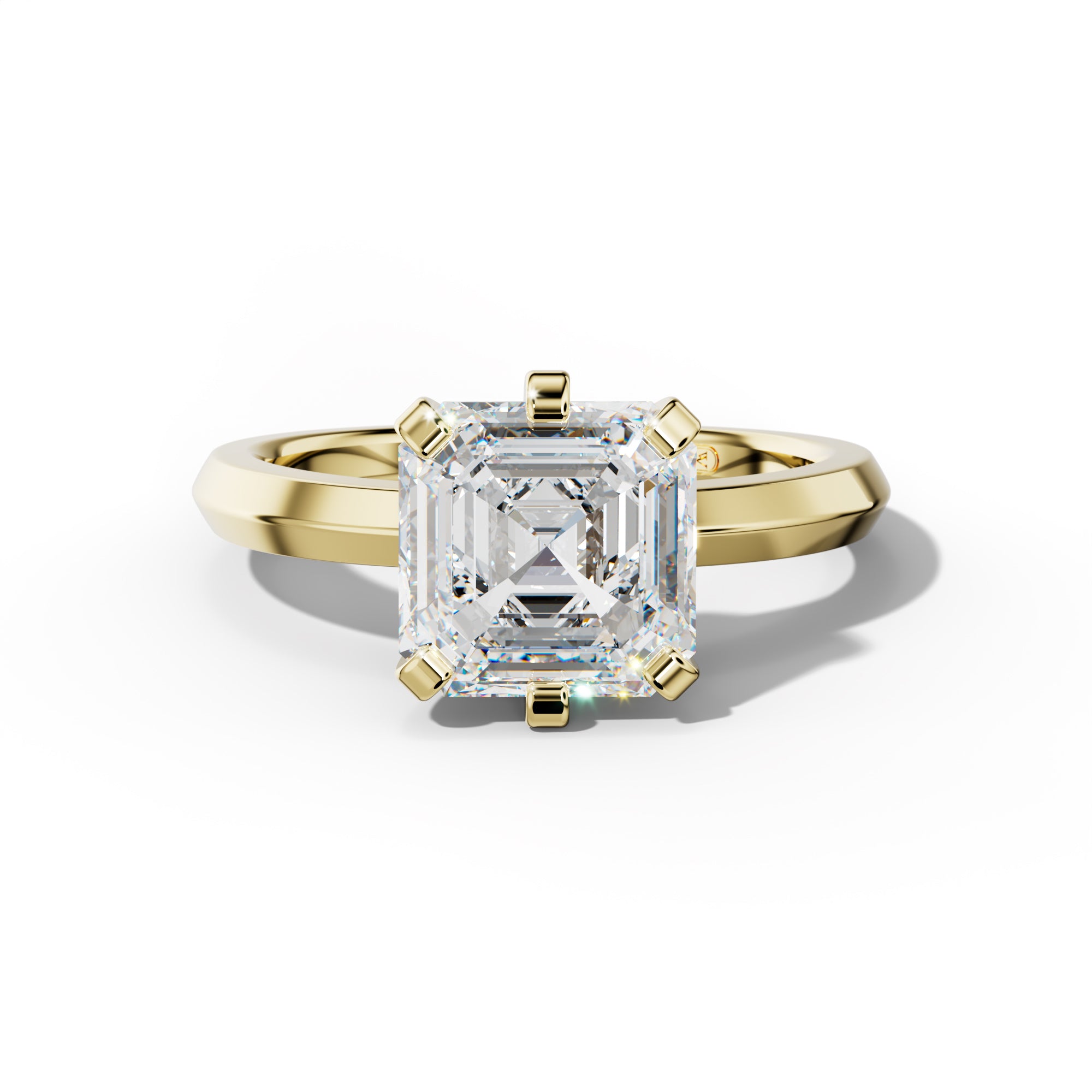Lina Asscher Diamond Engagement Ring