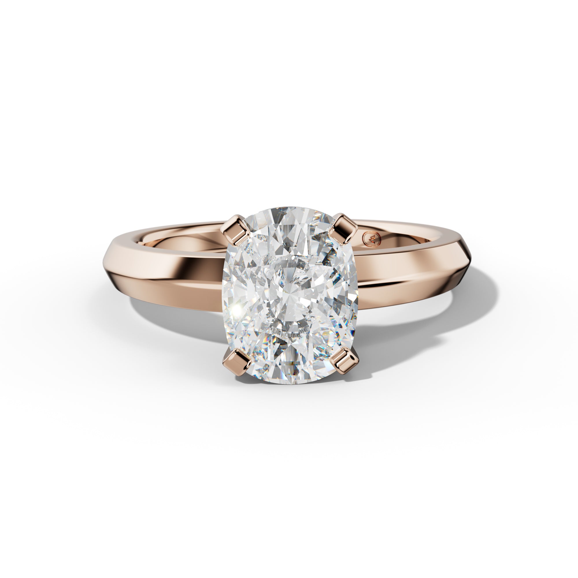 Nia Elongated Cushion Diamond Engagement Ring