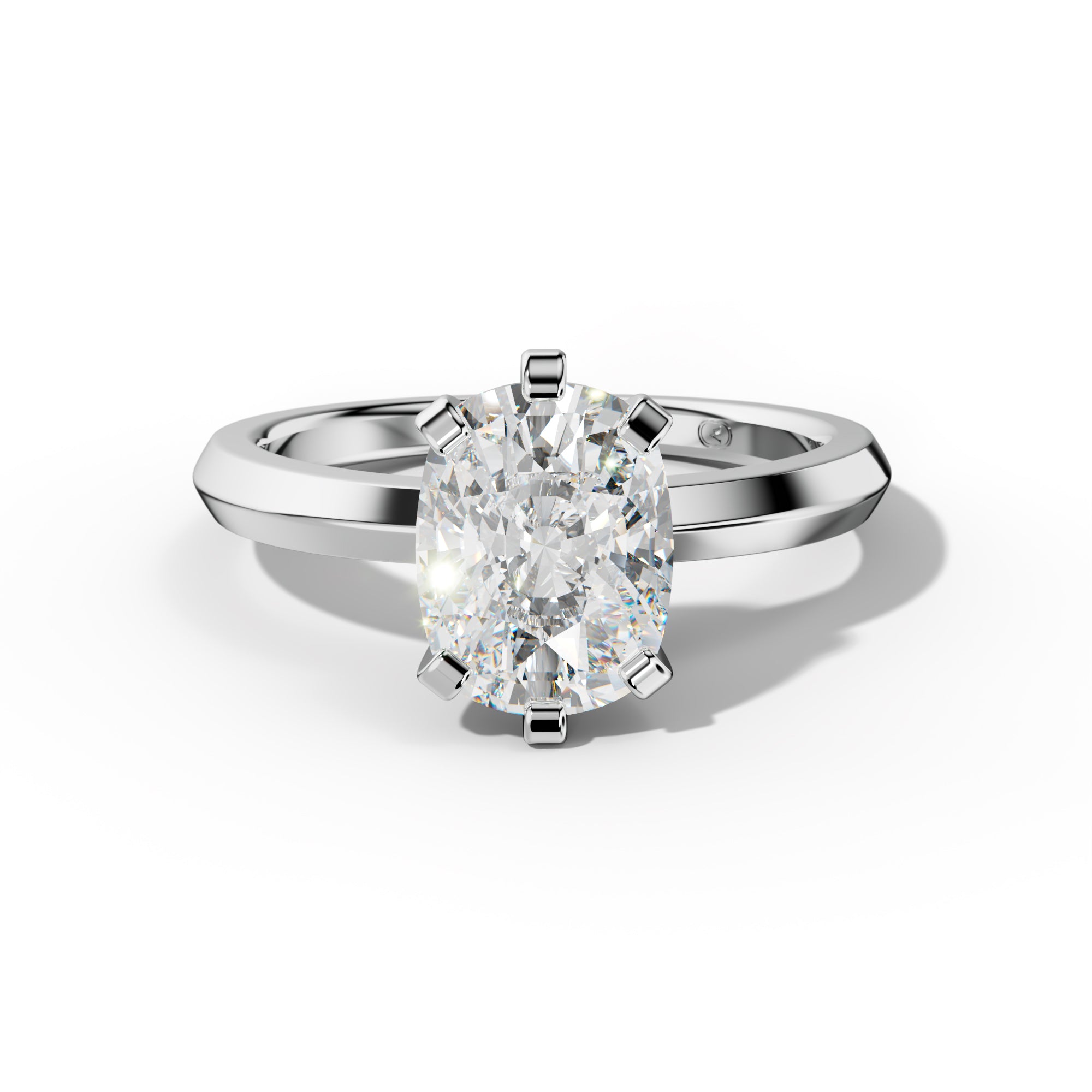 Lina Elongated Cushion Diamond  Engagement Ring