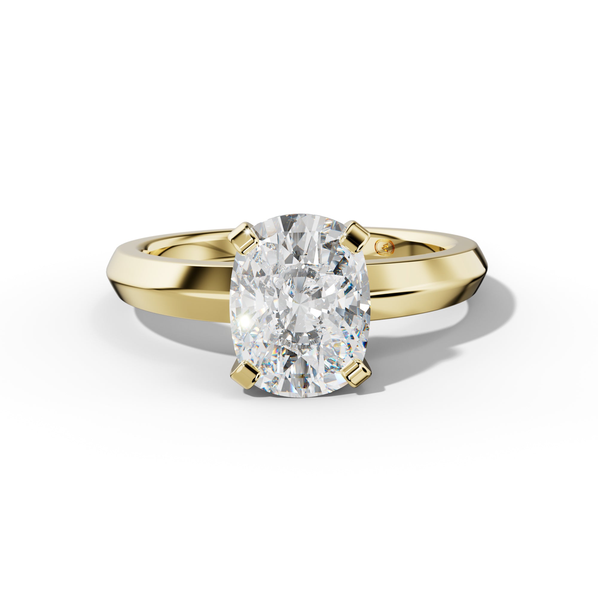 Nia Elongated Cushion Diamond Engagement Ring