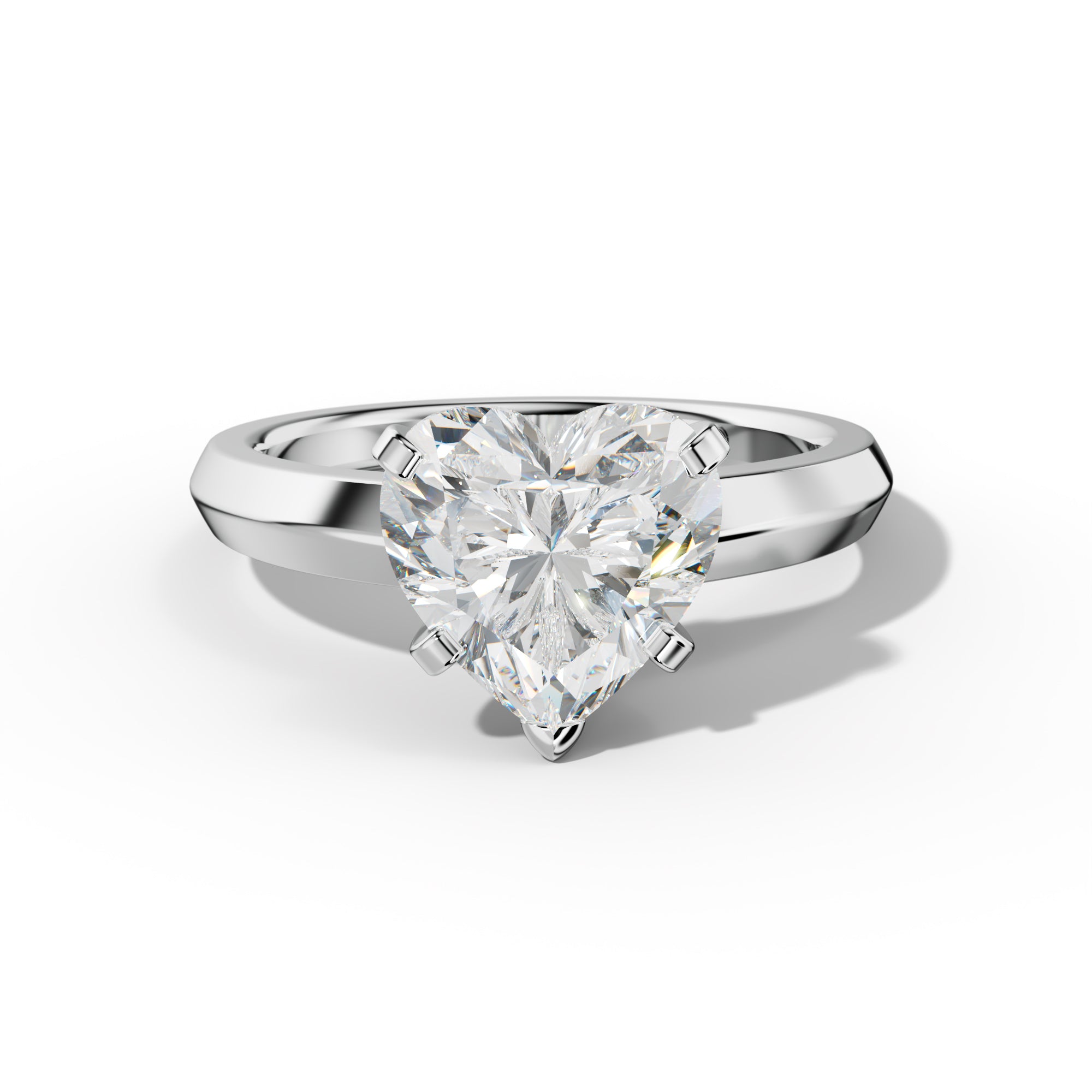 Nia Heart Diamond  Engagement Ring