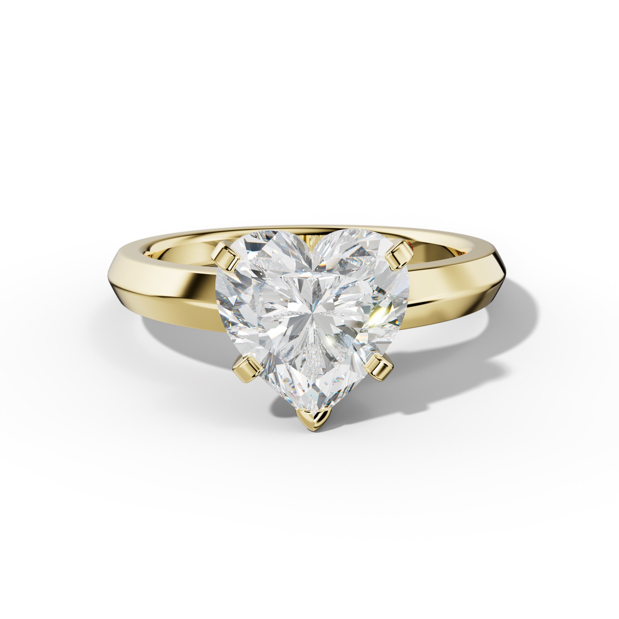 Nia Heart Diamond  Engagement Ring