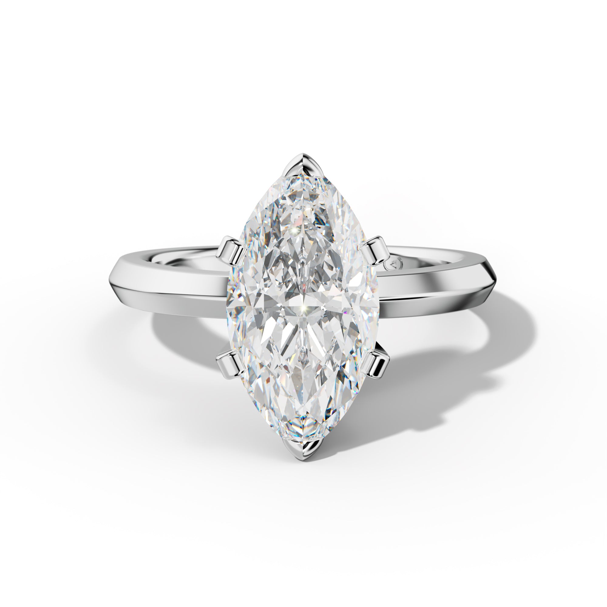 Lina Marquise Diamond Engagement Ring