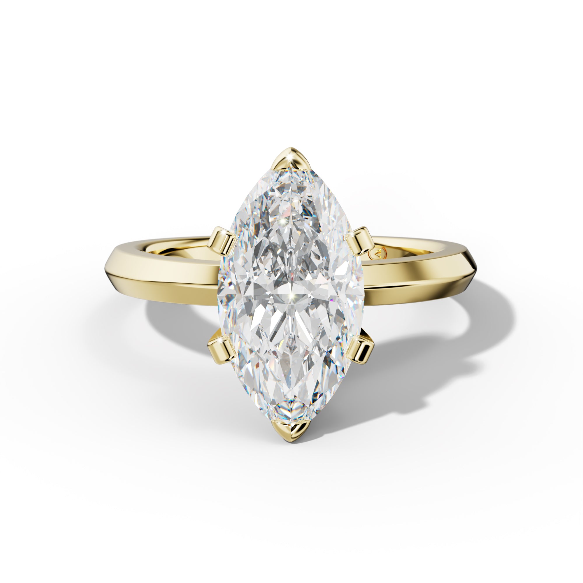Lina Marquise Diamond Engagement Ring