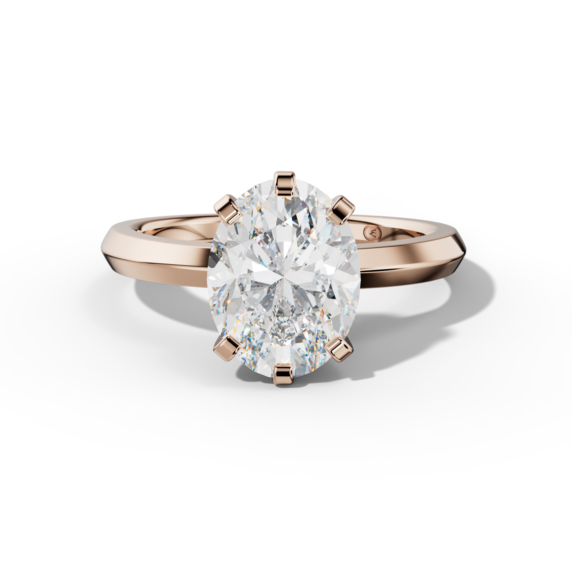 Lina Oval Diamond Engagement Ring